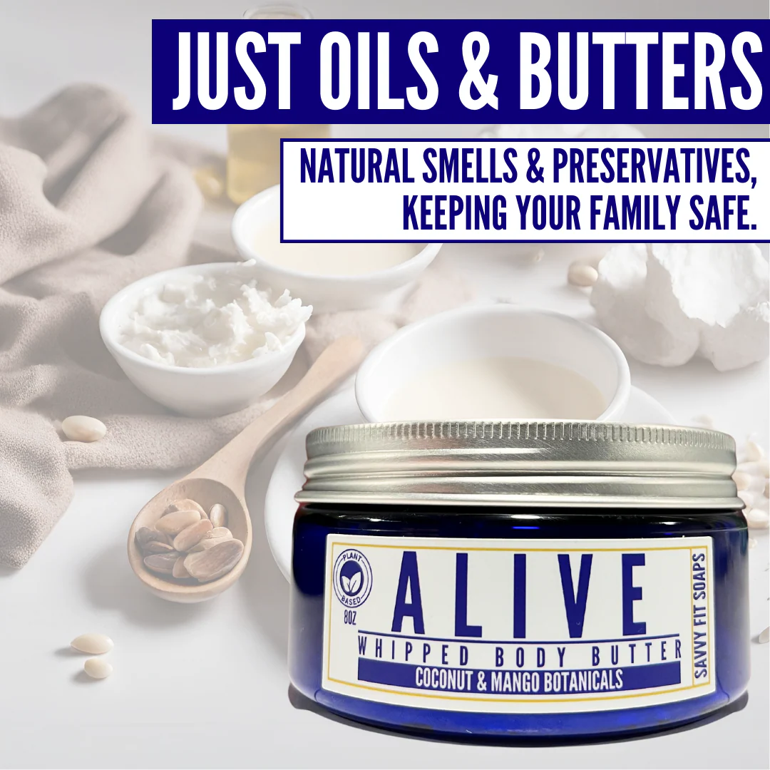 Alive Whipped Body Butter - Mango & Coconut - 3 Pack - Image 6