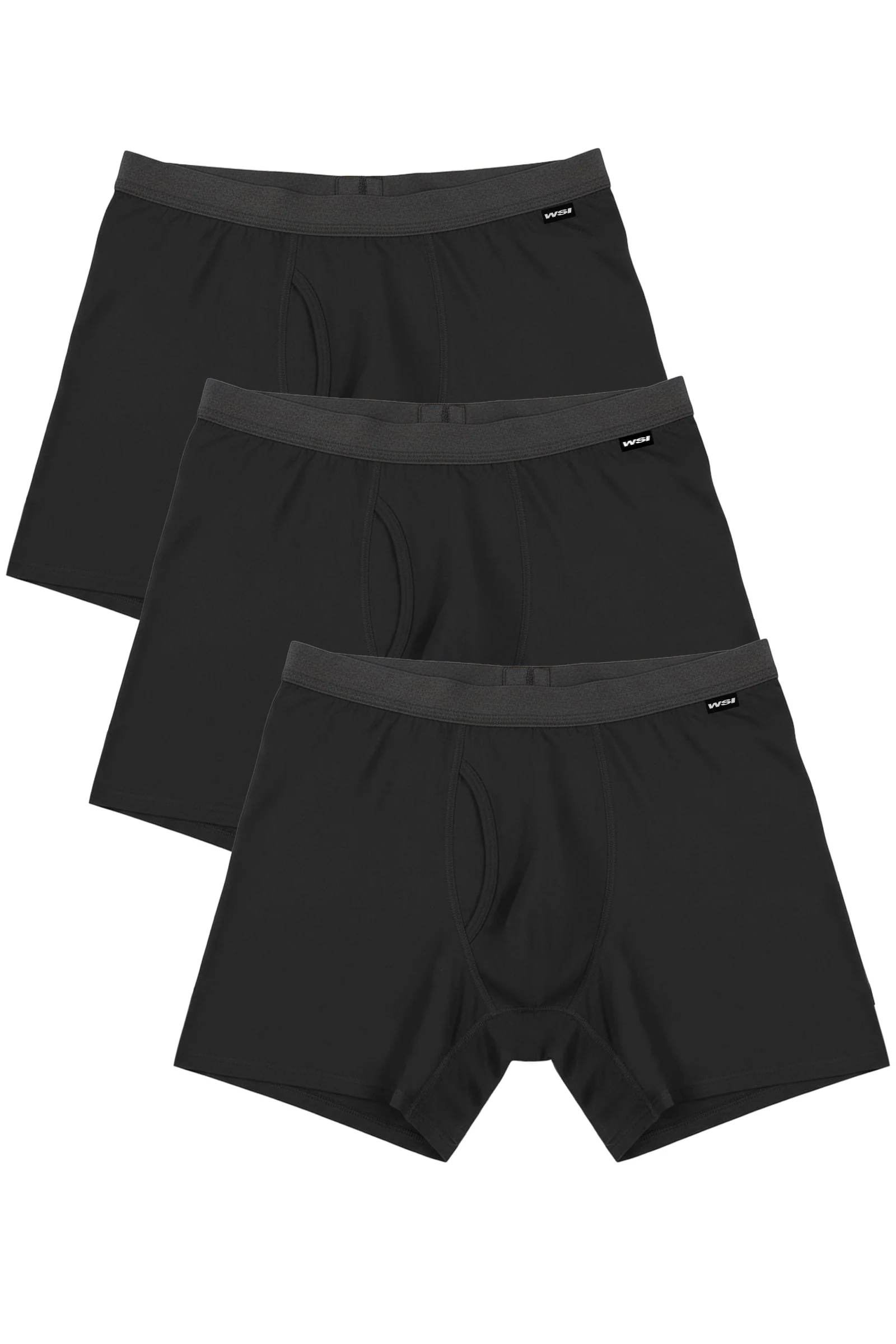 Bamboo Briefs 3-Pack Bundle - 7" Inseam