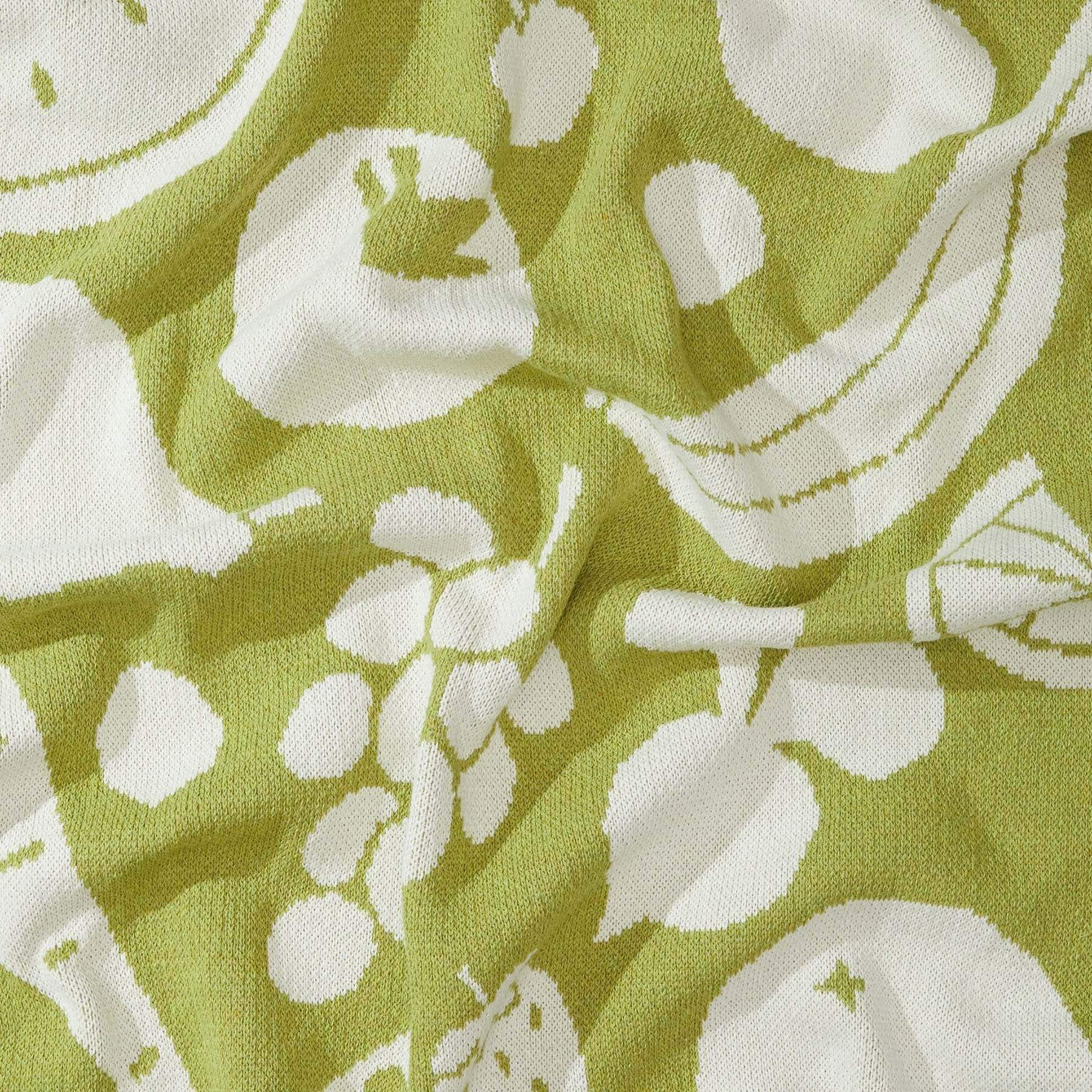 Baby Cotton Knit Blanket - Picnic - Image 11