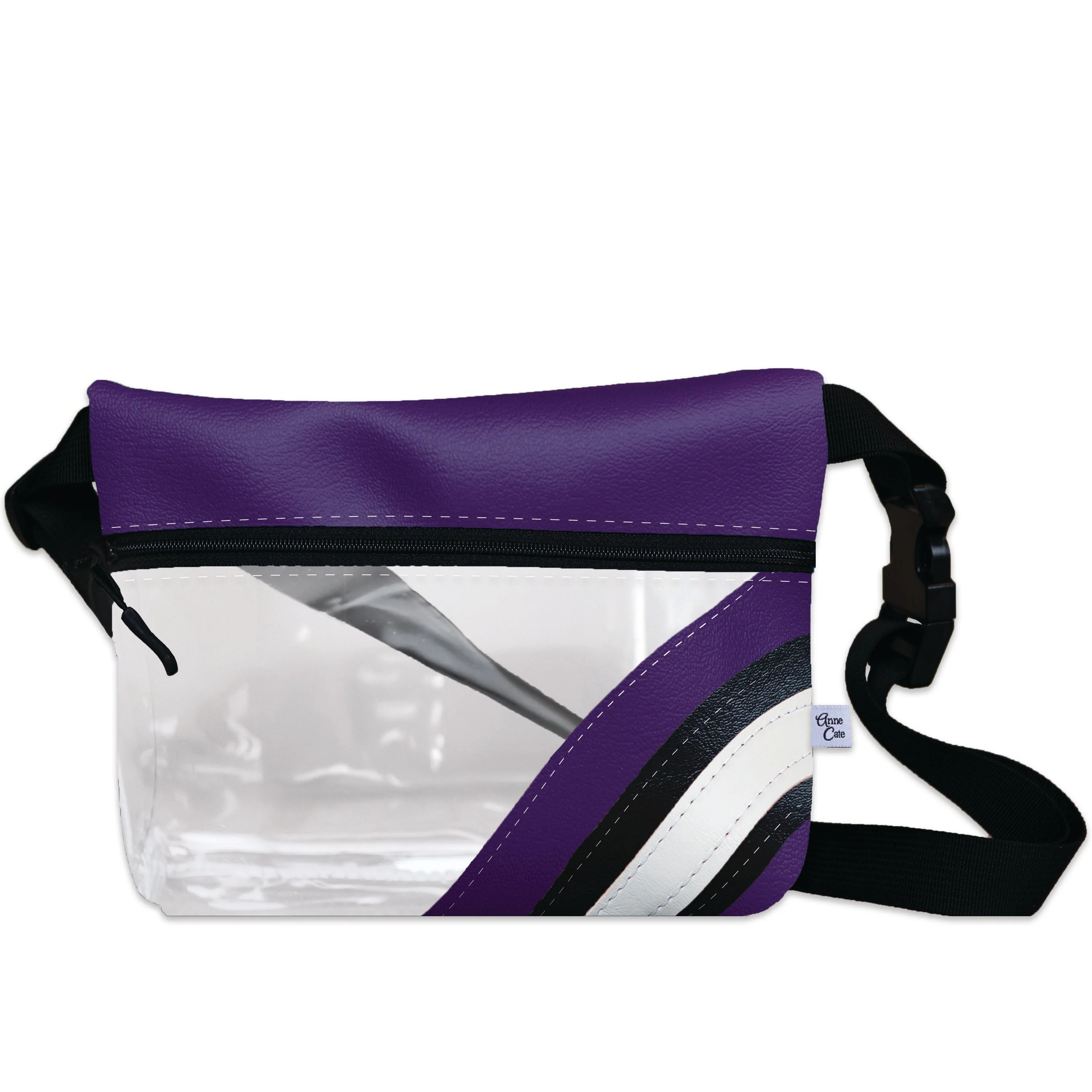 Baseball Ballpark Clear Stripe Game Day Fanny Pack - Image 16