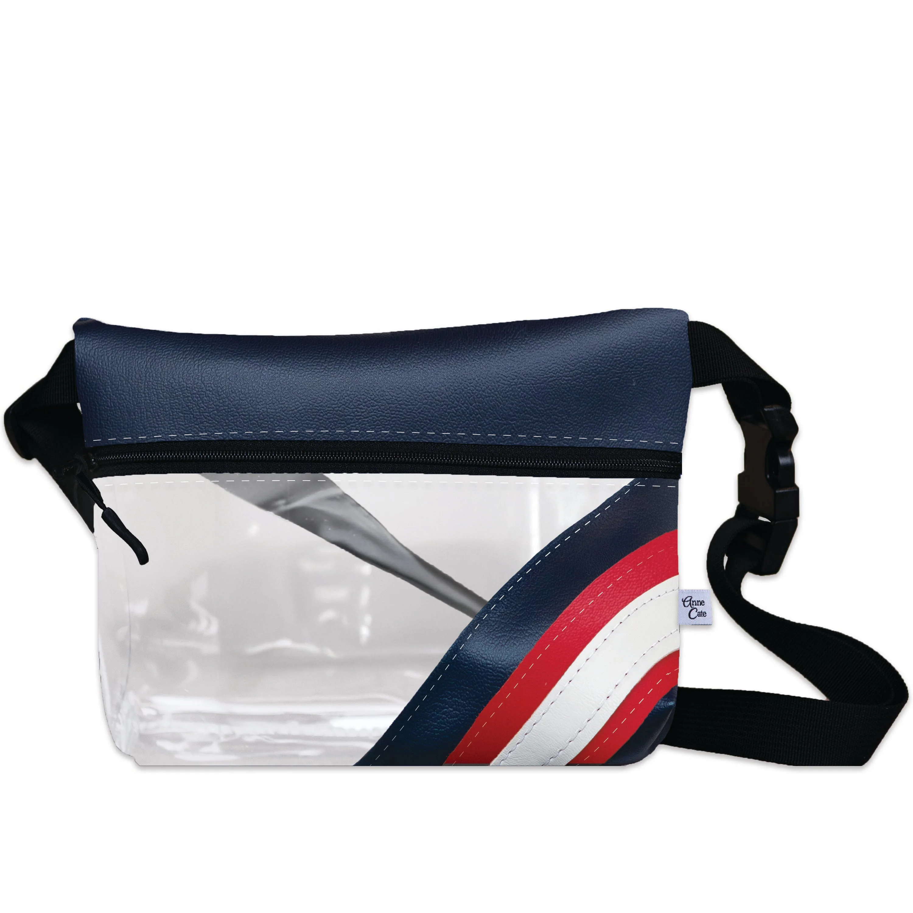 Baseball Ballpark Clear Stripe Game Day Fanny Pack - Image 24