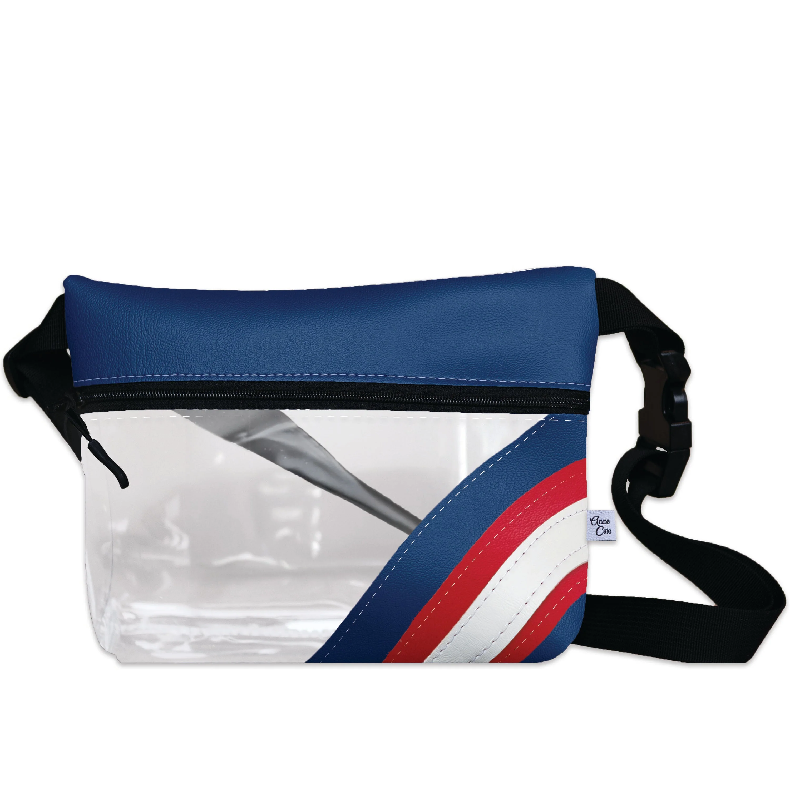 Baseball Ballpark Clear Stripe Game Day Fanny Pack - Image 35