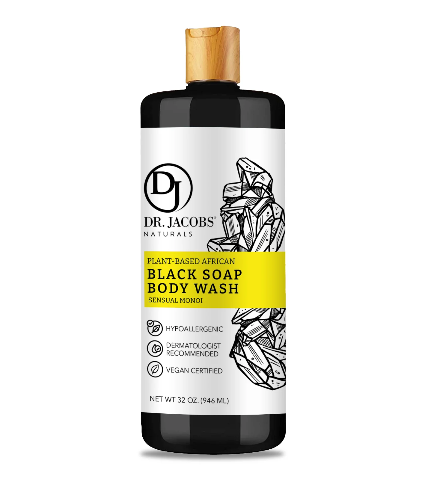 Black Soap Detoxifying Cleanser - Monoi Scent