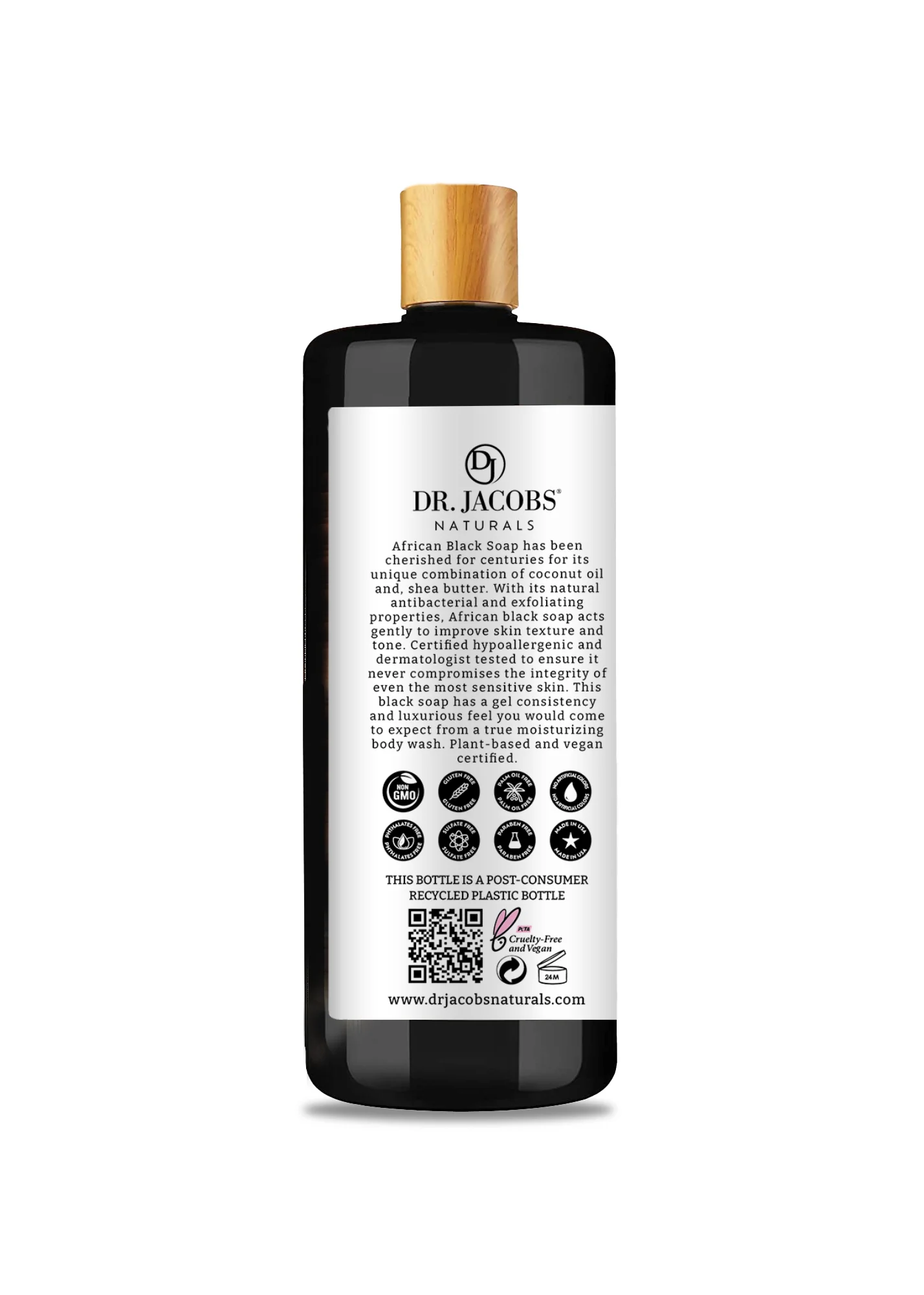Black Soap Detoxifying Cleanser - Monoi Scent - Image 3