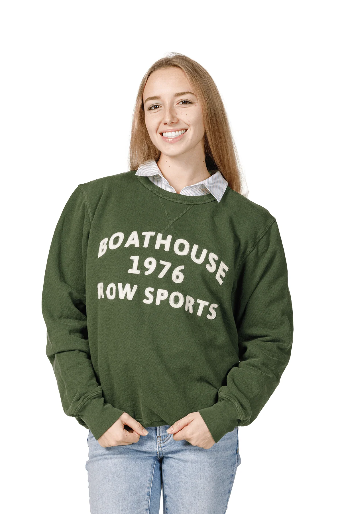 Row Sports Cotton French Terry Felt Sweatshirt - Image 2