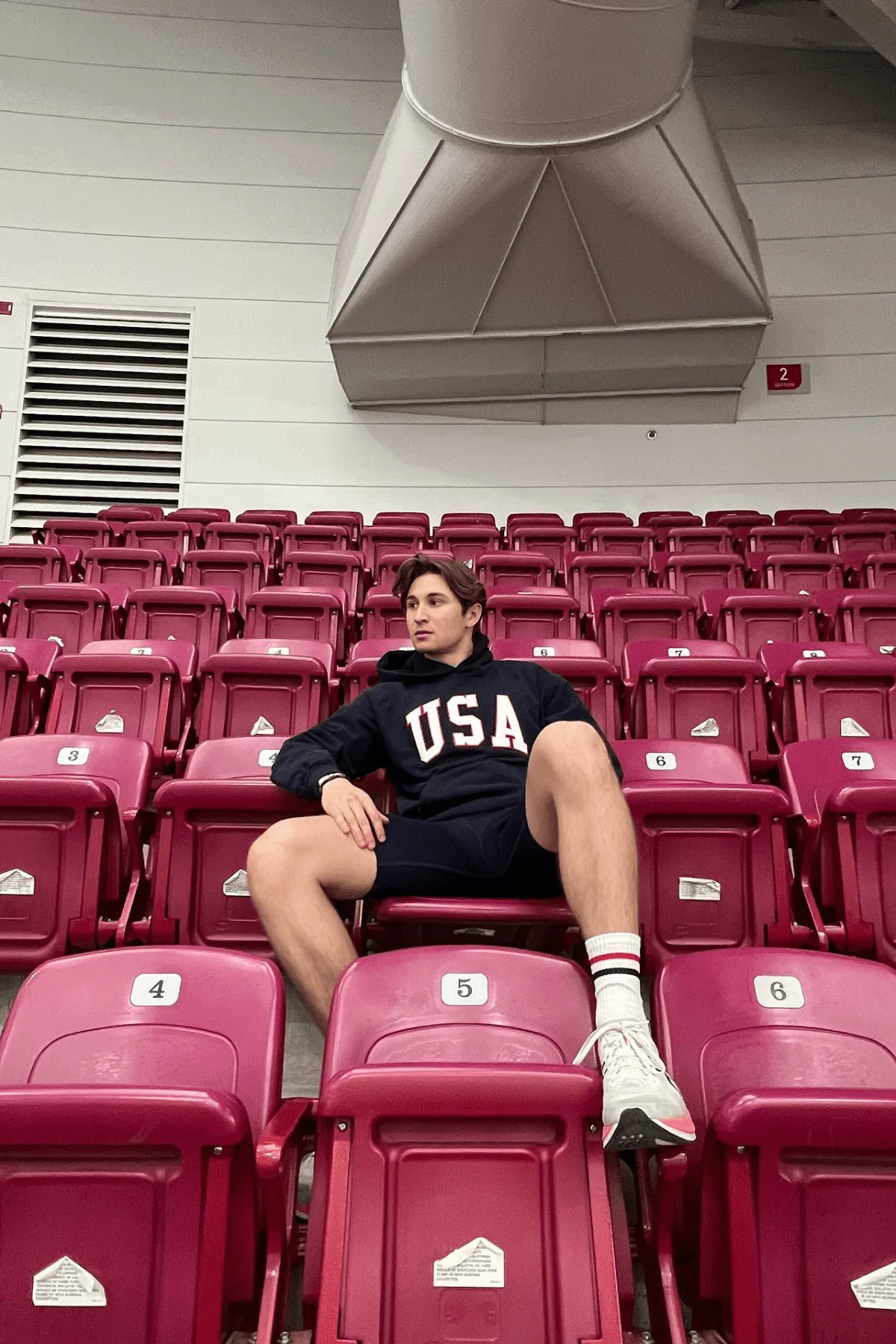 USA Chenille Hoodie - Image 2
