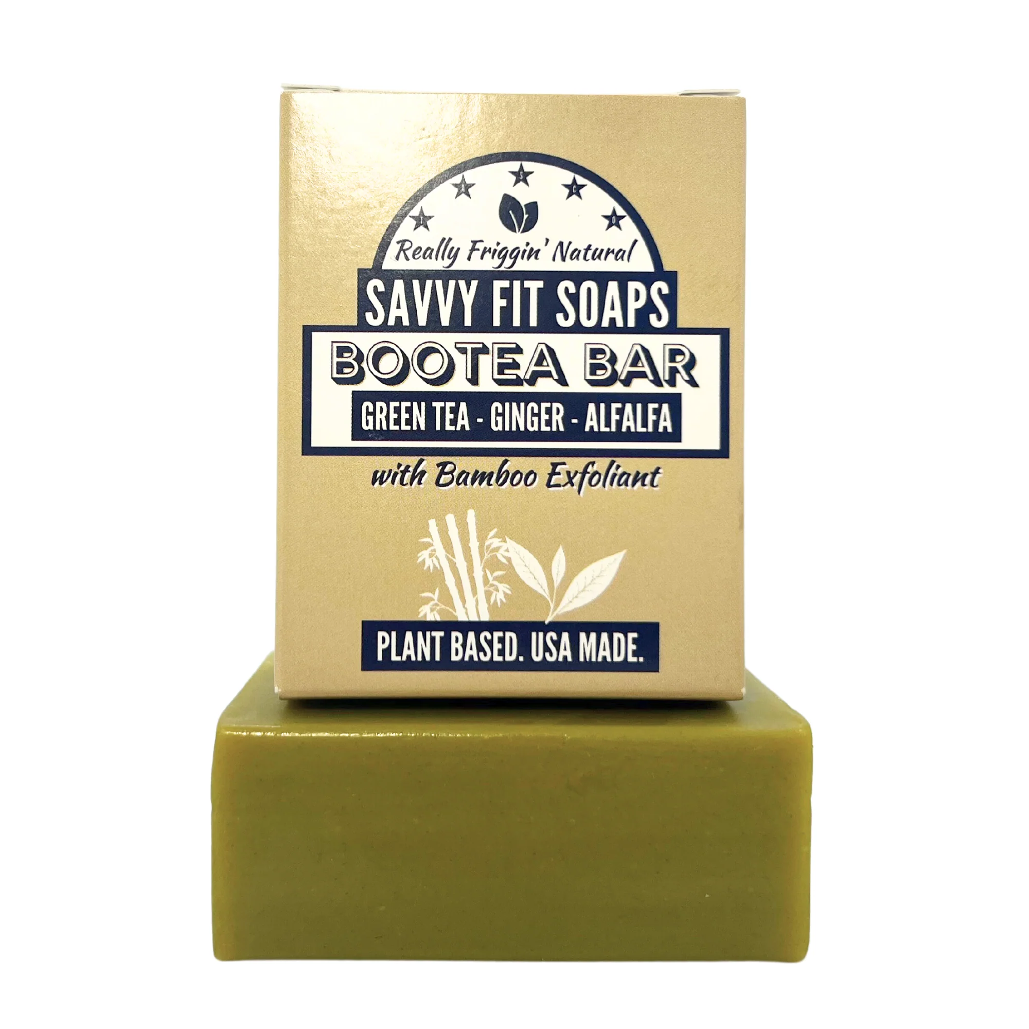 Bootea Natural Bar Soap Trio - Bamboo & Green Tea - Image 2