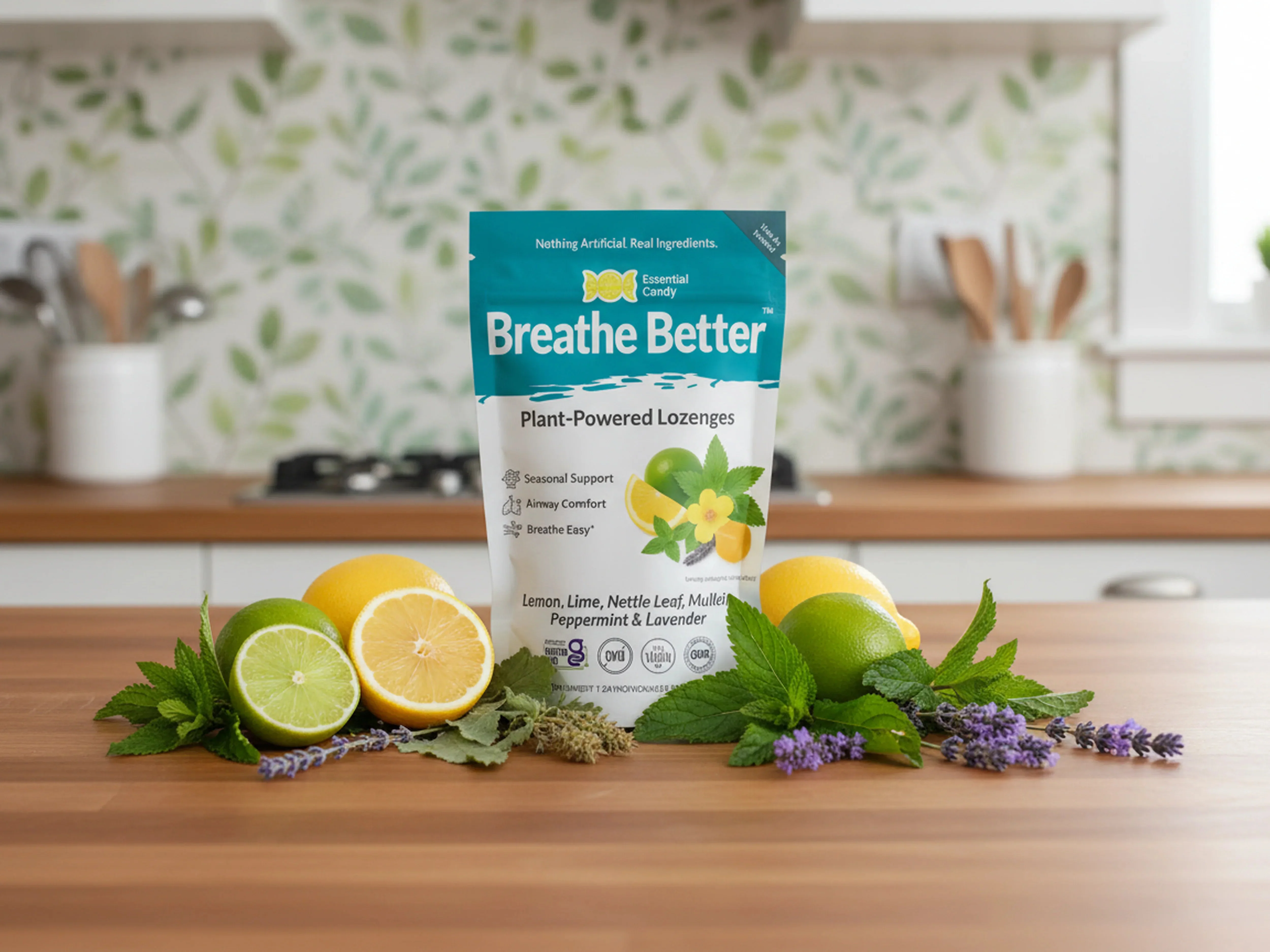 Breathe Better Botanical Lozenges - 24 Count - Image 4