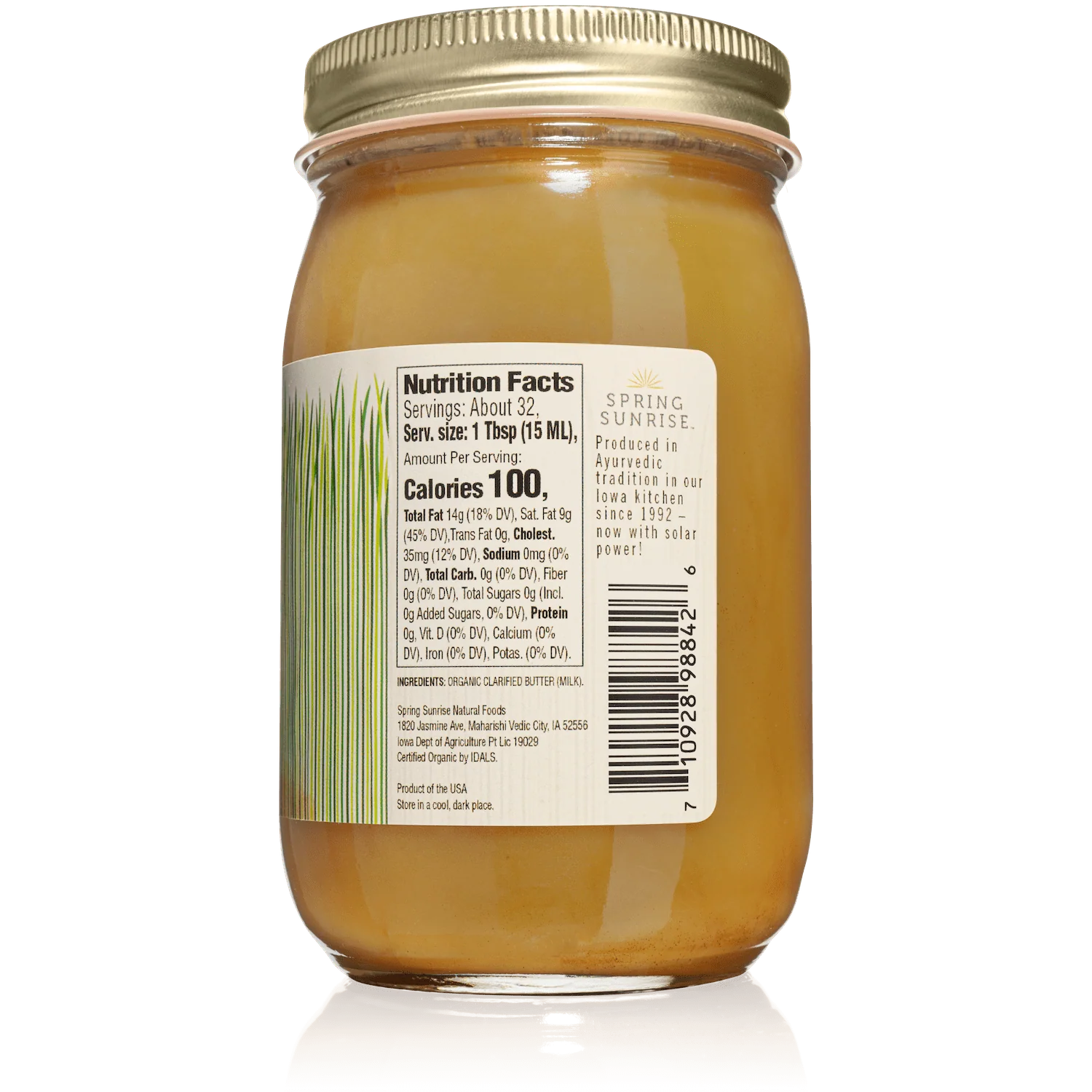 Brown Butter Organic Grass Fed Ghee - Image 4