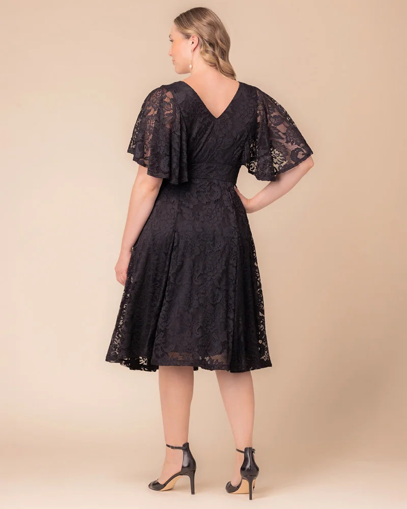 Plus Size Camille Lace Cocktail Dress - Image 16