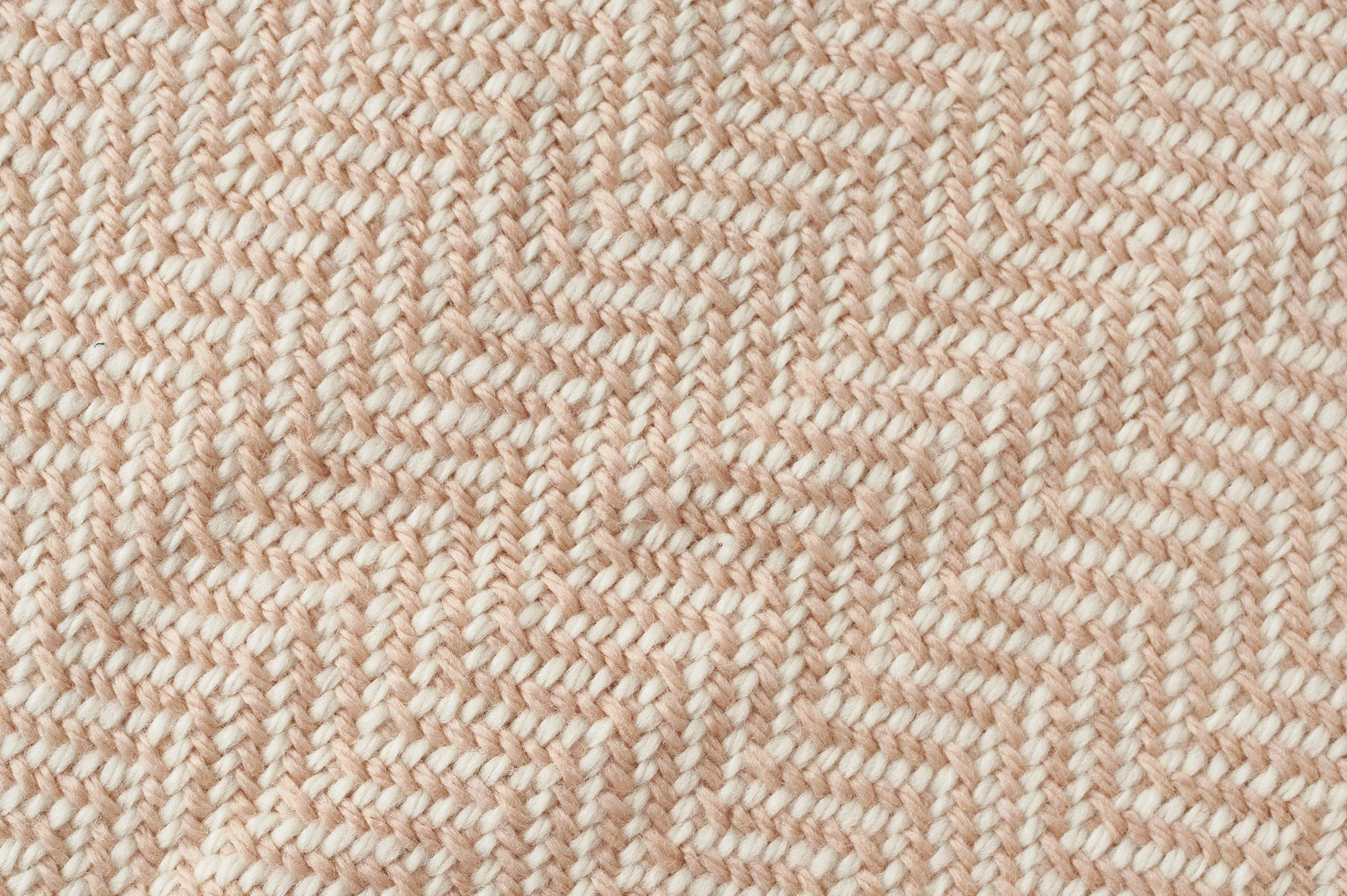 Wool Throw Blanket USA Climate Beneficial - Chevron - Image 10