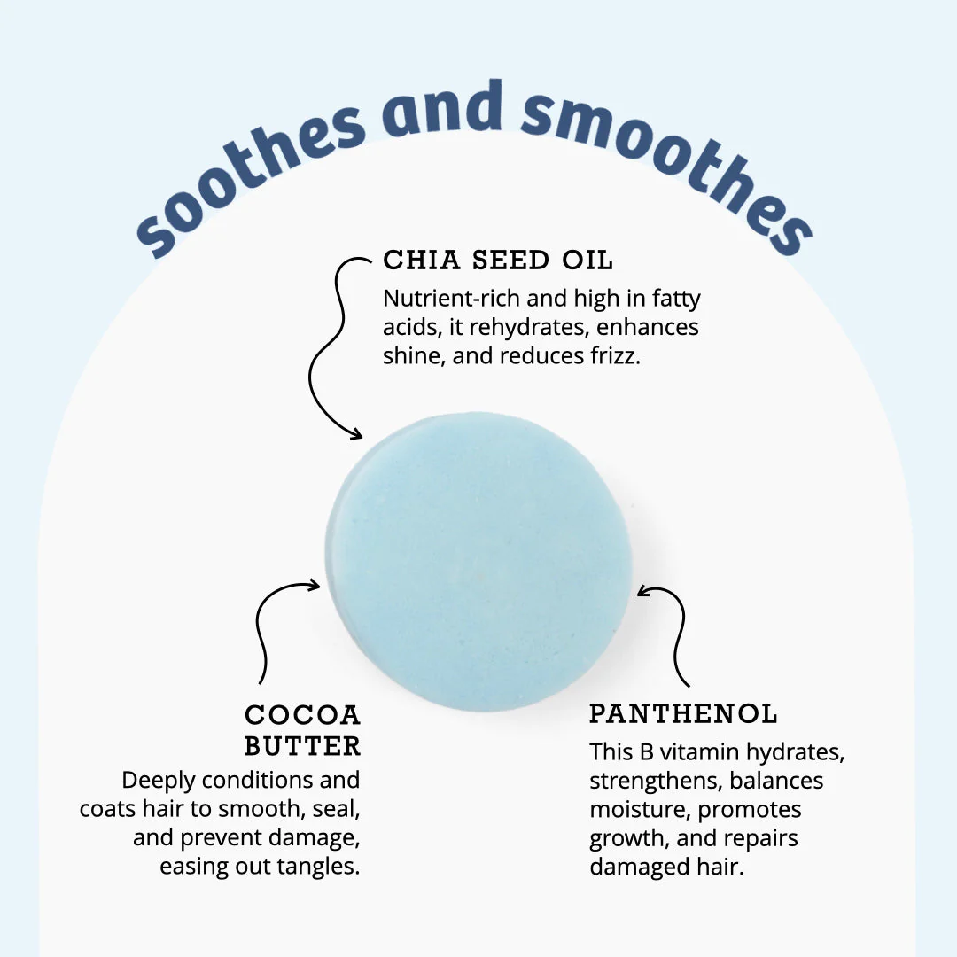 Smoothing Conditioner Bar Chia Glow - Berry Scent - Image 4