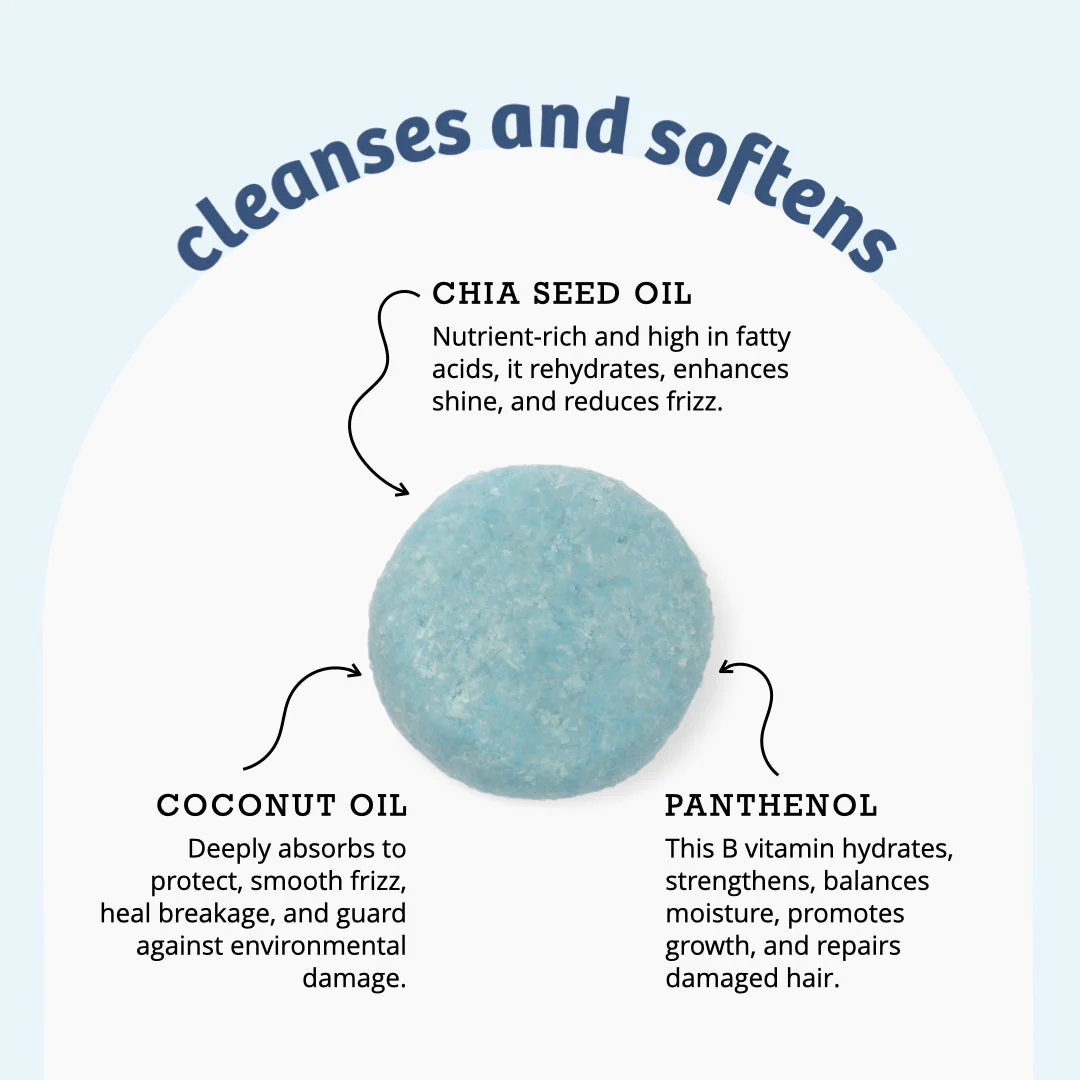 Smoothing Shampoo Bar Chia Glow - Berry Scent - Image 5