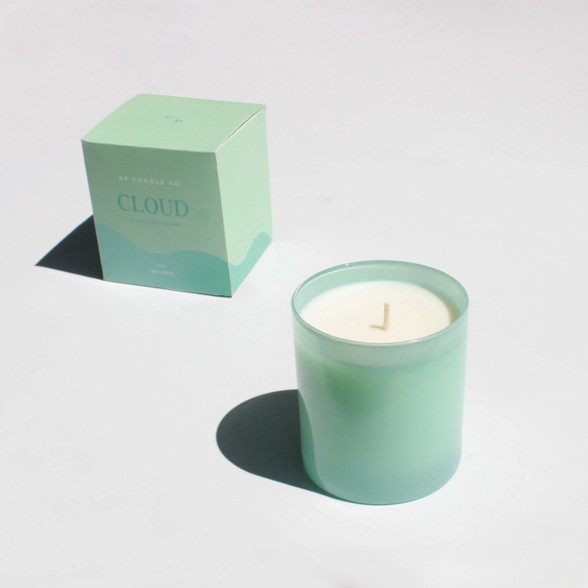 Cloud 9 oz. Hue Soy Candle - Violet Blossoms - Image 2