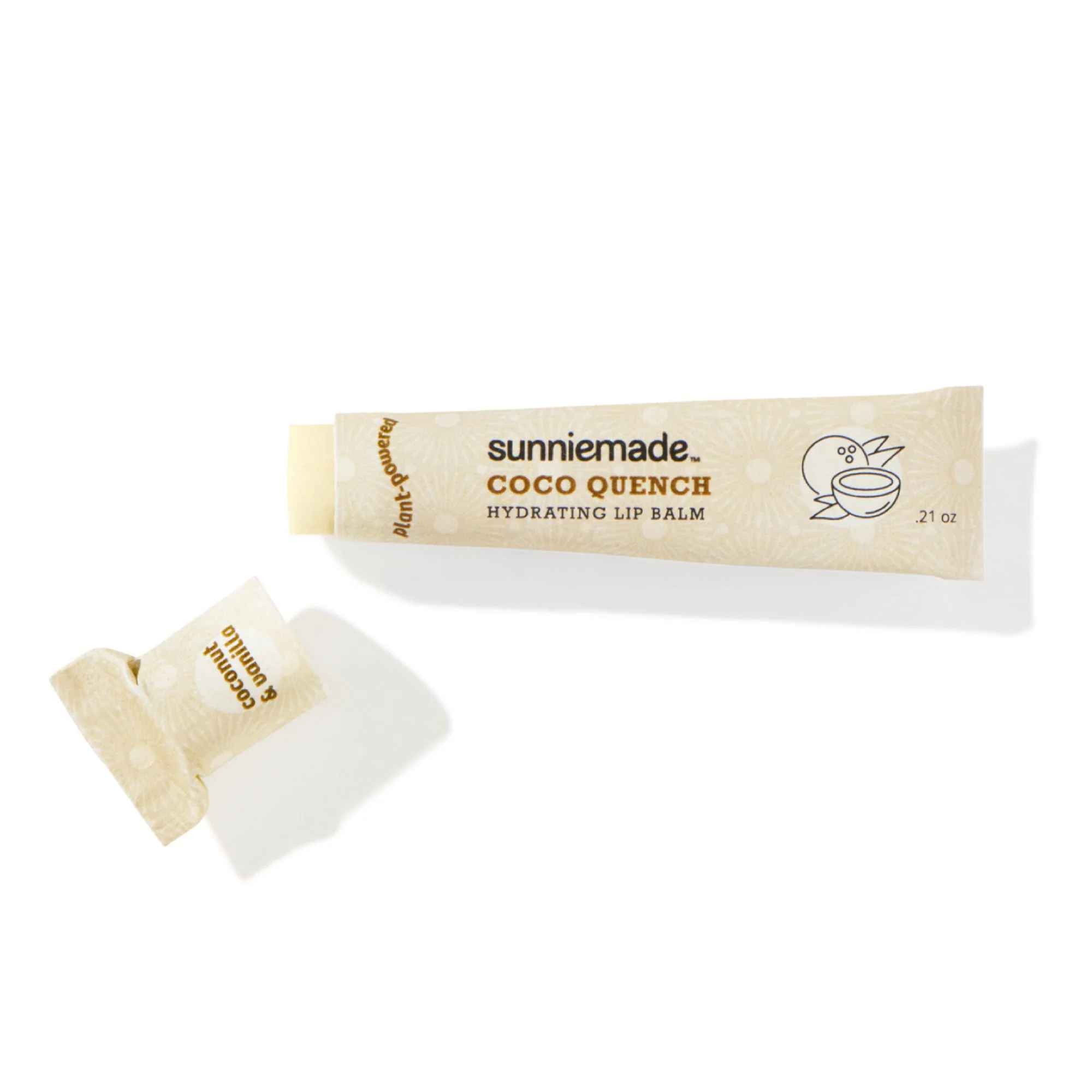 Coconut Hydrating Lip Balm - 0.21 Oz - Image 4