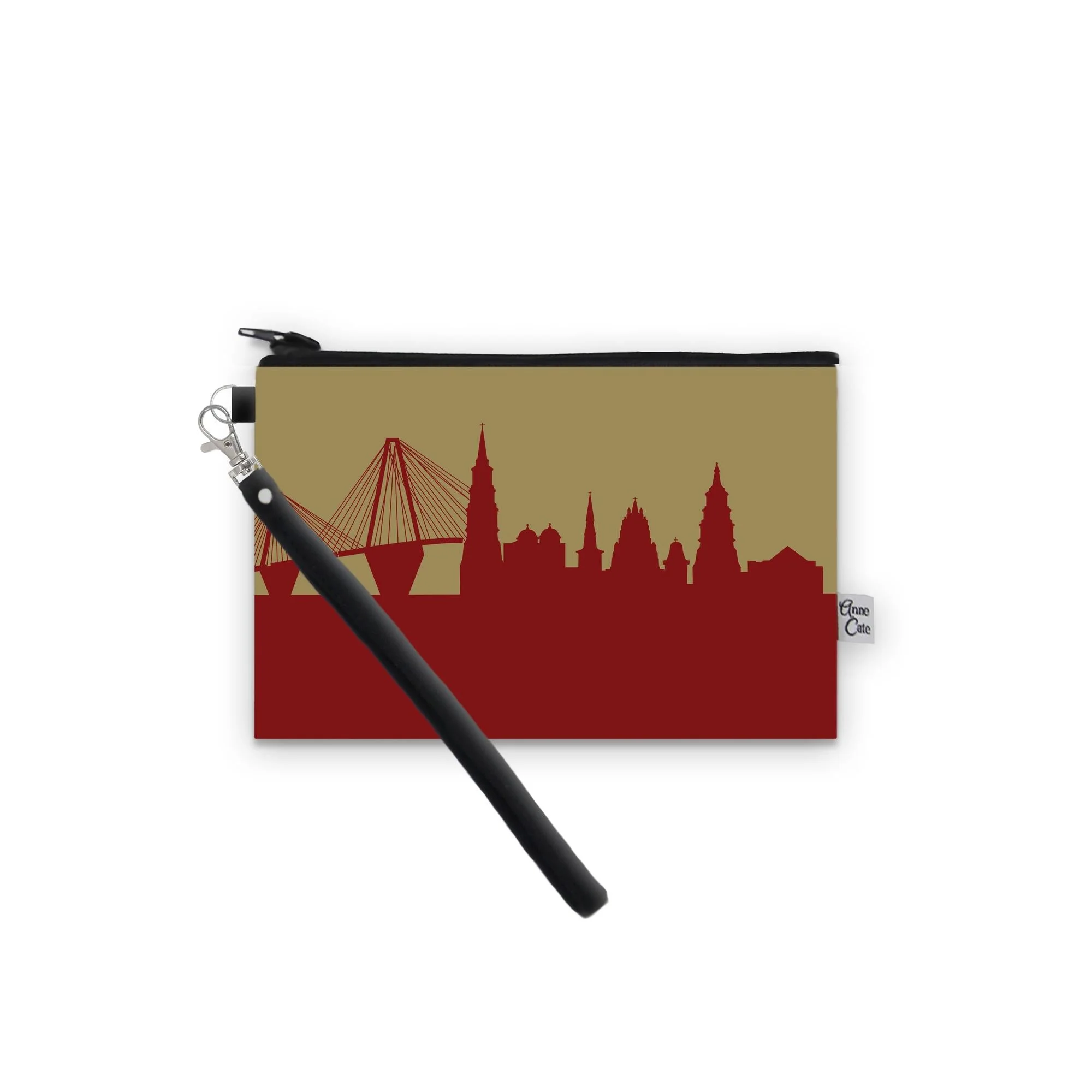 Collegiate Football Stadium Skyline Game Day Wristlet - Image 16