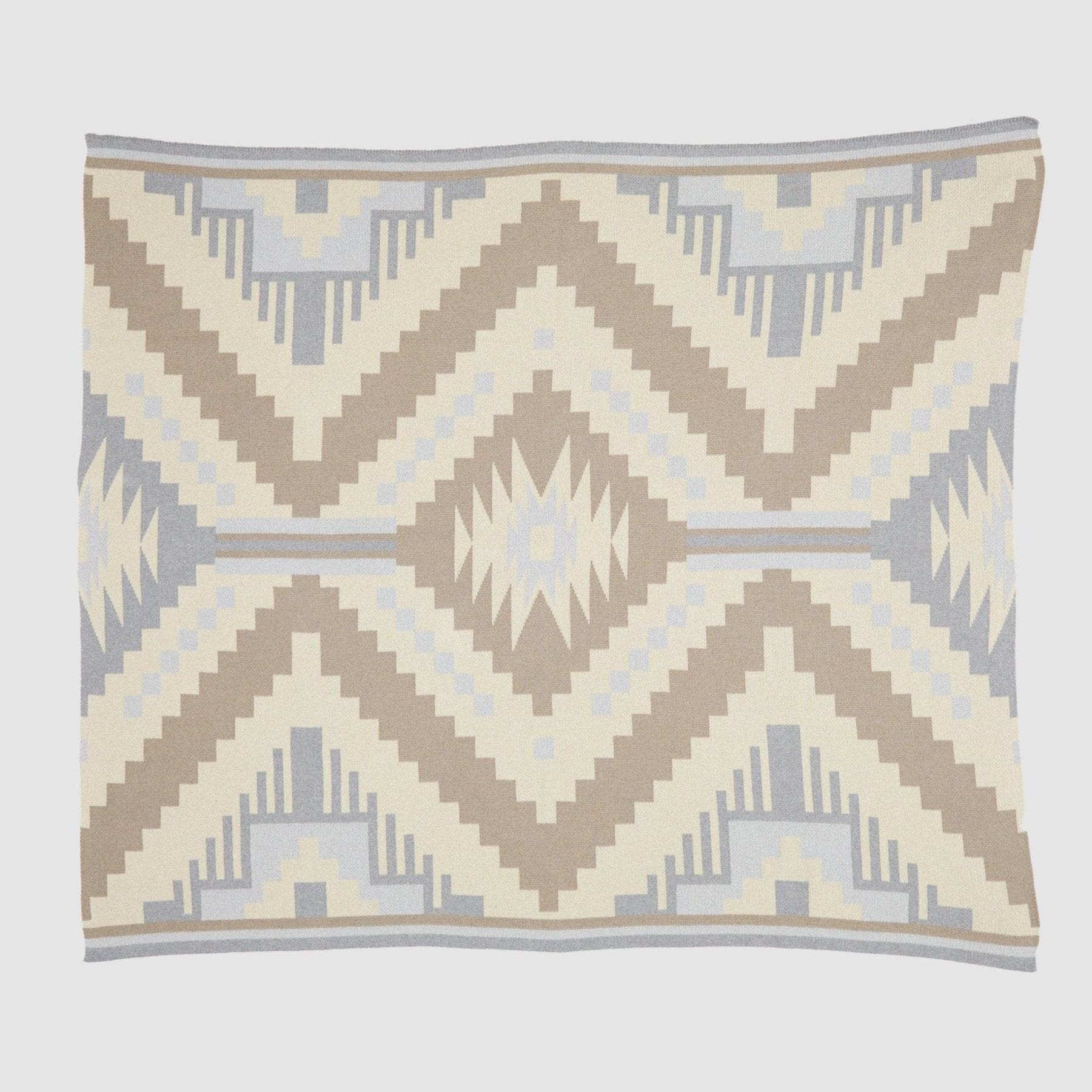 Cotton Sustainable Knit Throw Blanket - New Horizon - Image 5