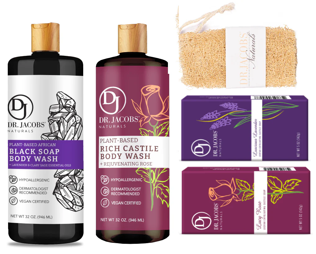 Pure Castile Soap Set For Her - Lavender Rose