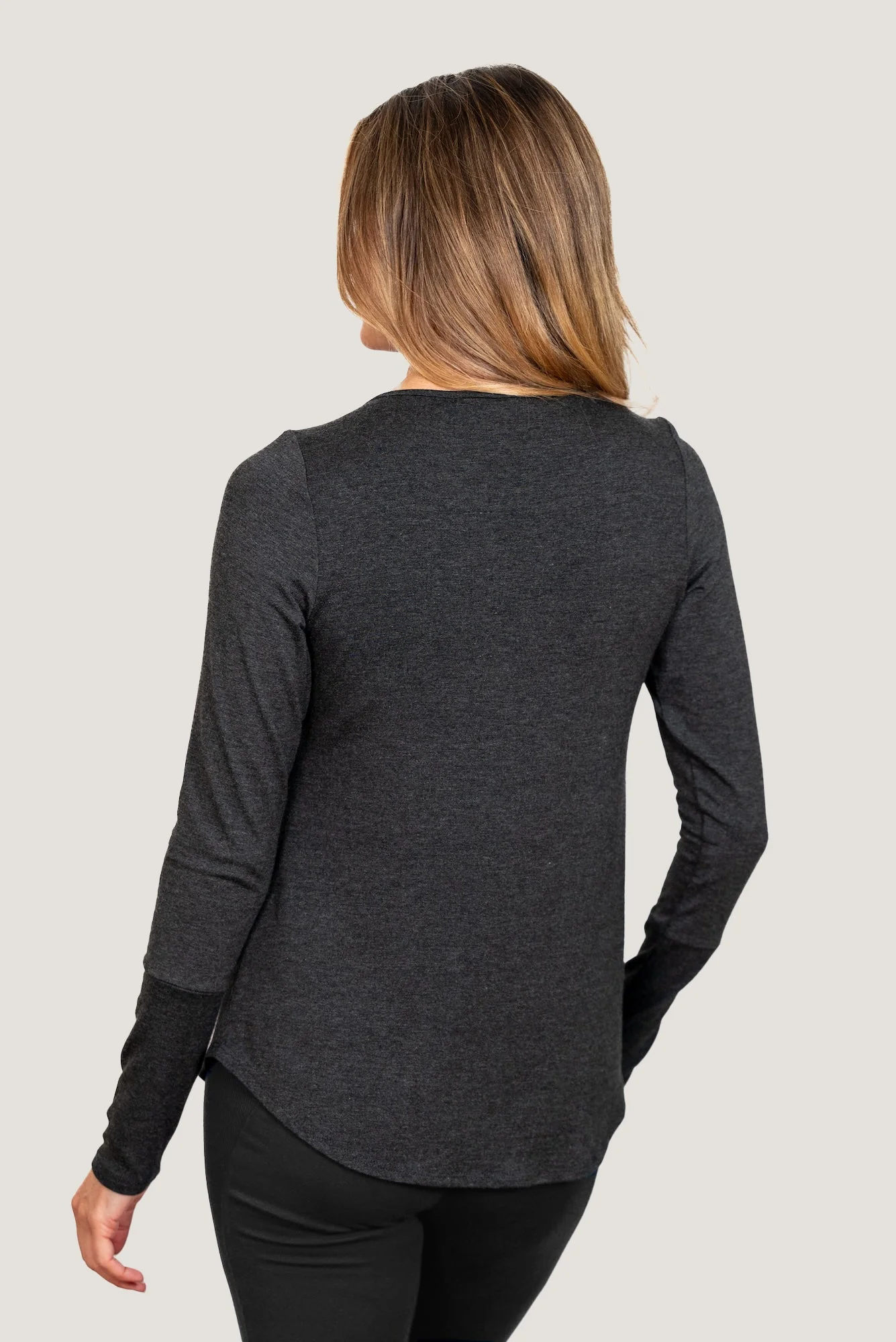 Full Moon Long Sleeve Top with Light Hug Bra-Free Shelf - Image 18