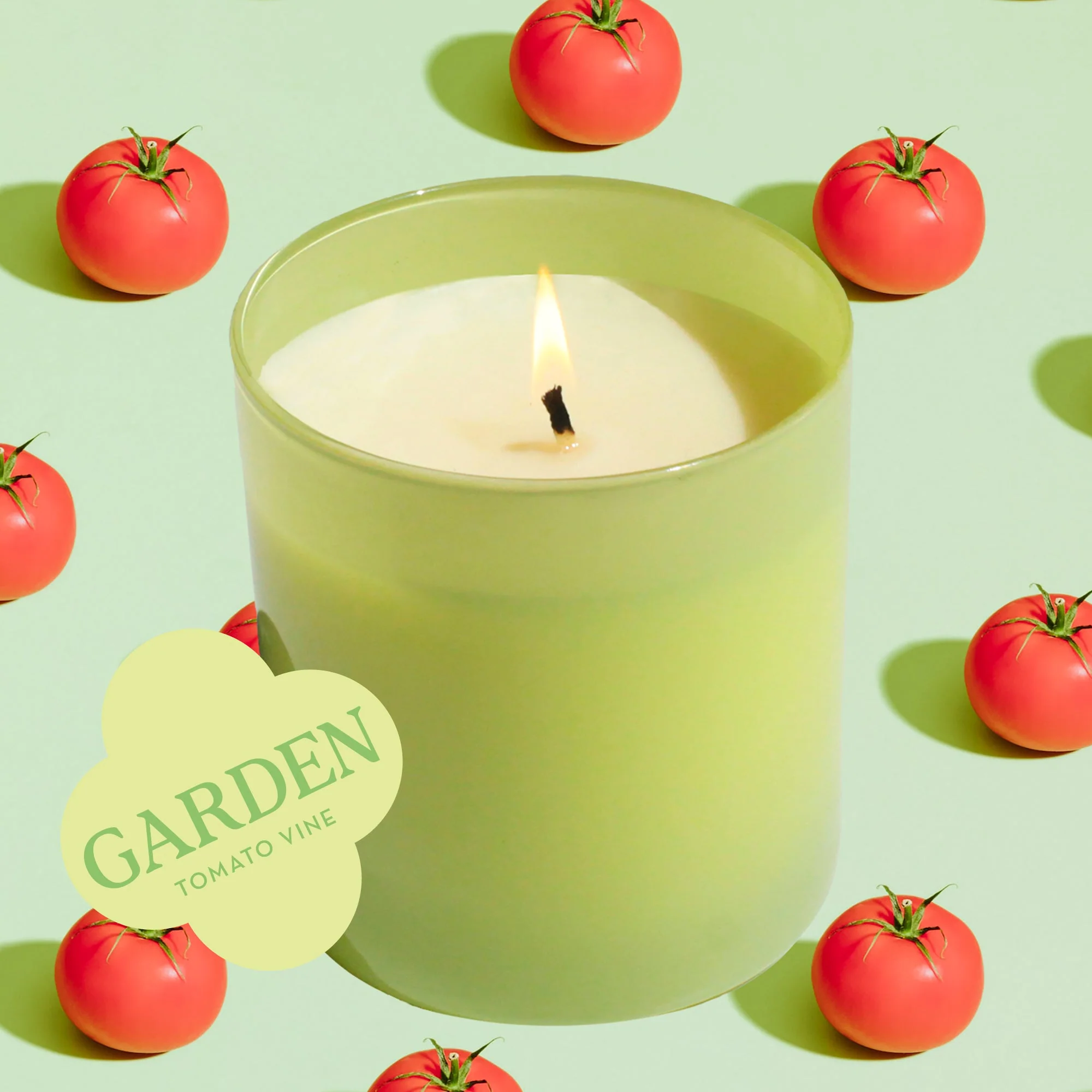 Garden 9 oz. Hue Soy Candle - Tomato Vine - Image 4