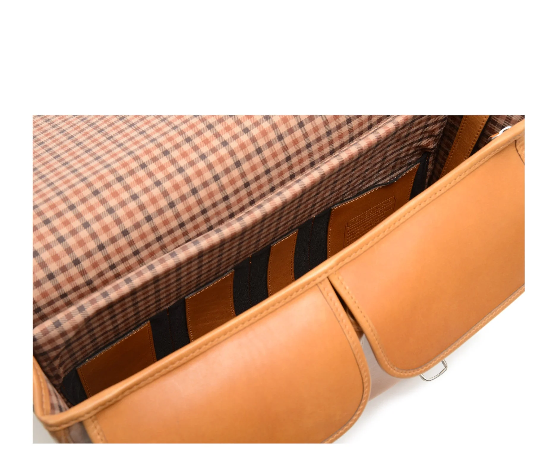 Classic Leather Garfield 15" Laptop Briefcase - Image 29