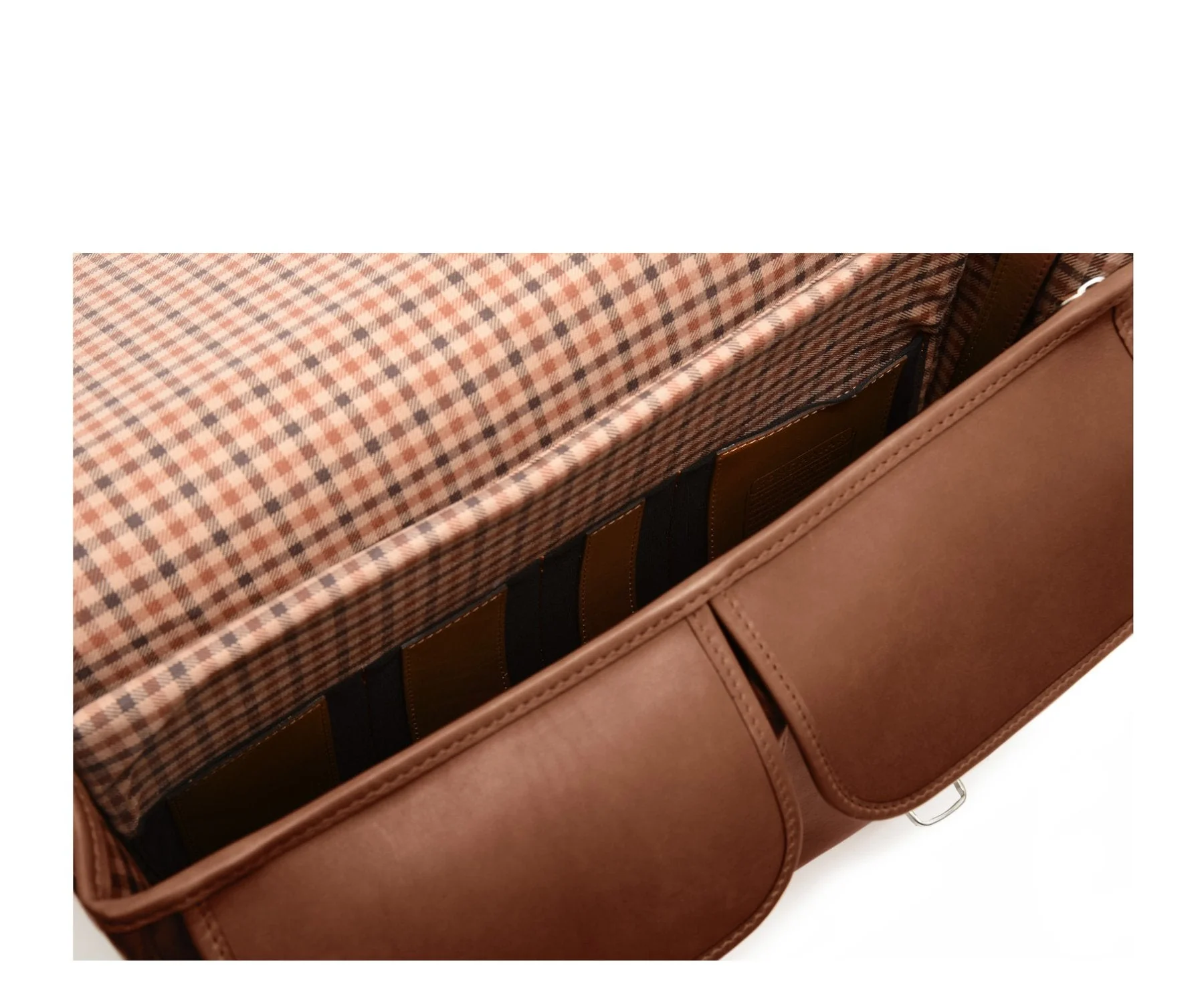 Classic Leather Garfield 15" Laptop Briefcase - Image 41