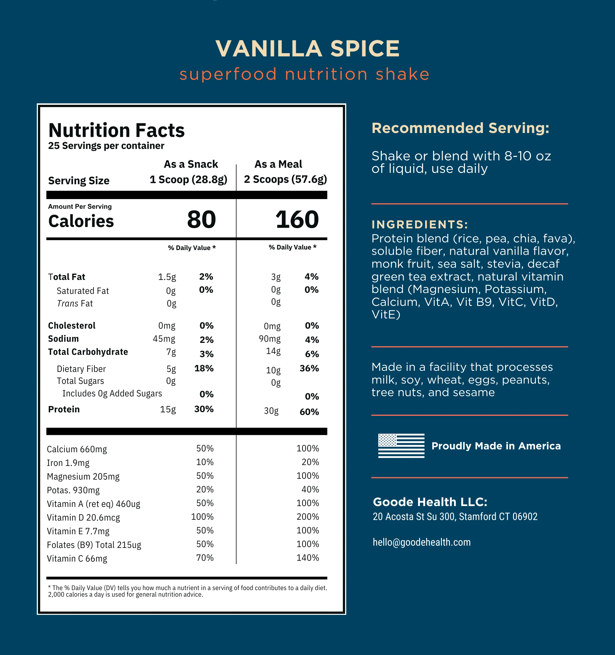 Superfood Ultimate Nutrition Shake - Natural, 90 Calories - Image 12