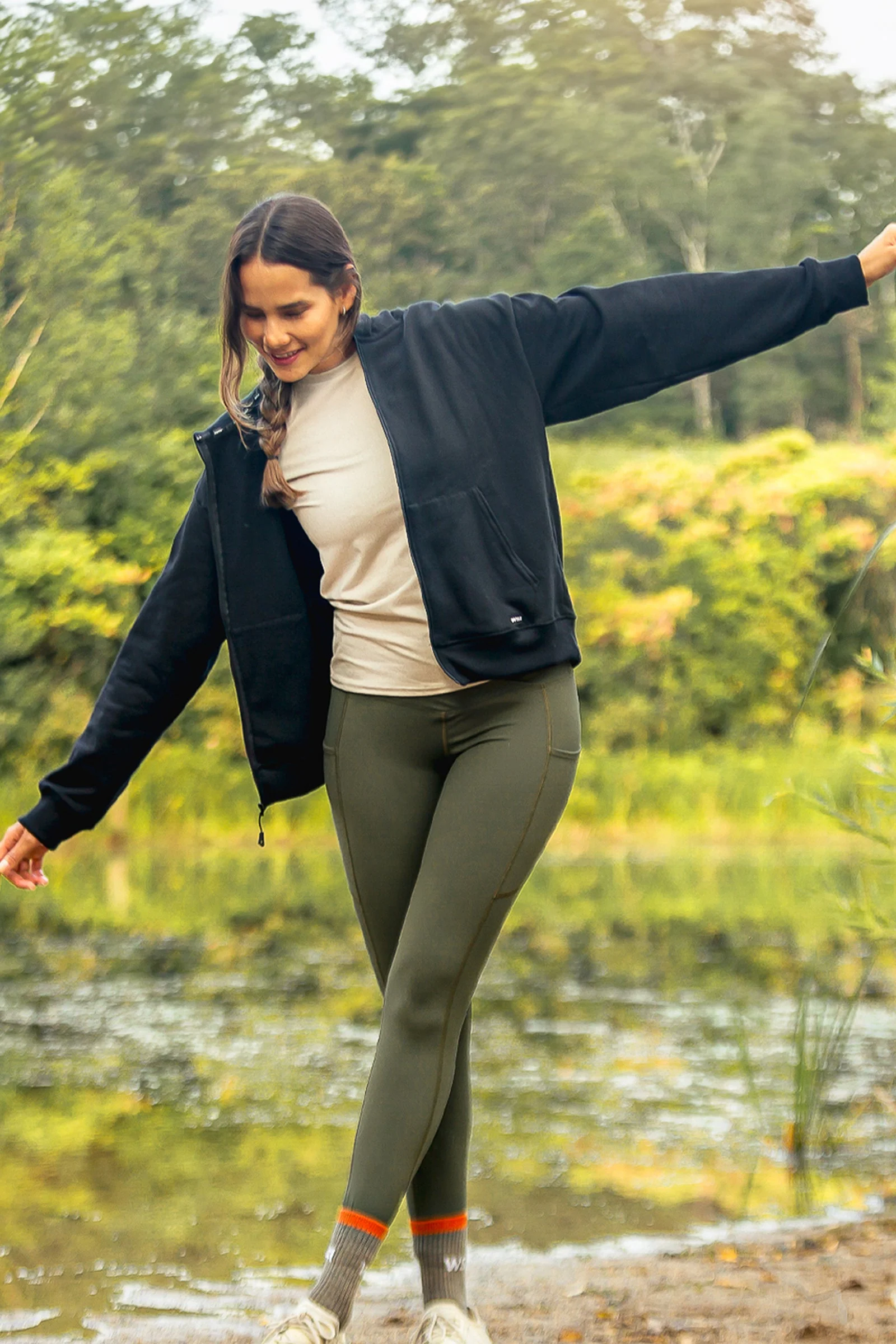 Highland Fleece Full Zip Sweatshirt - Image 3
