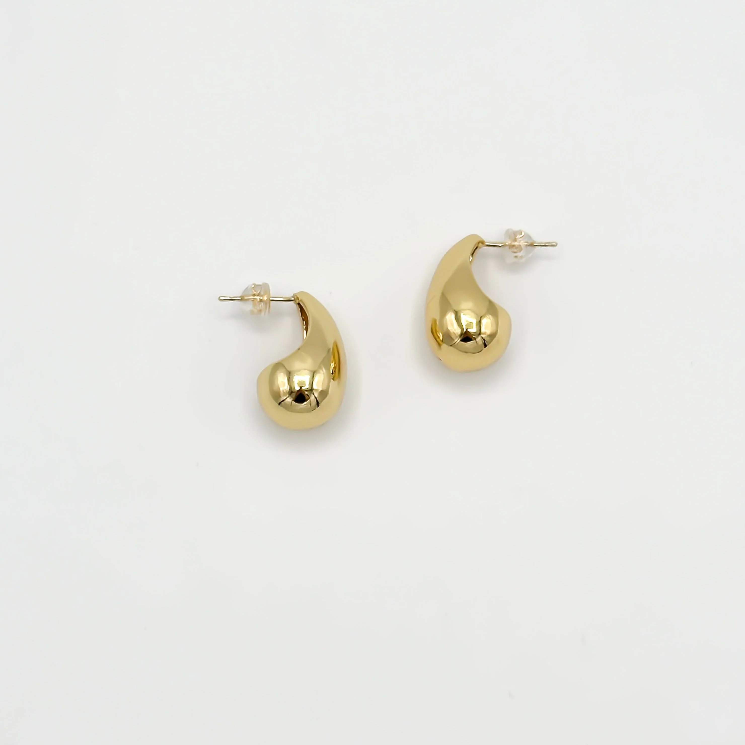 Inez Dome Hoop Earring - Image 2