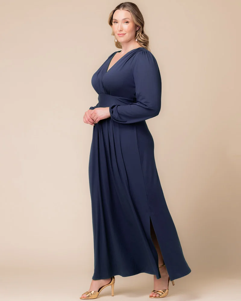 Plus Size Kelsey Long Sleeve Maxi Dress - Image 26