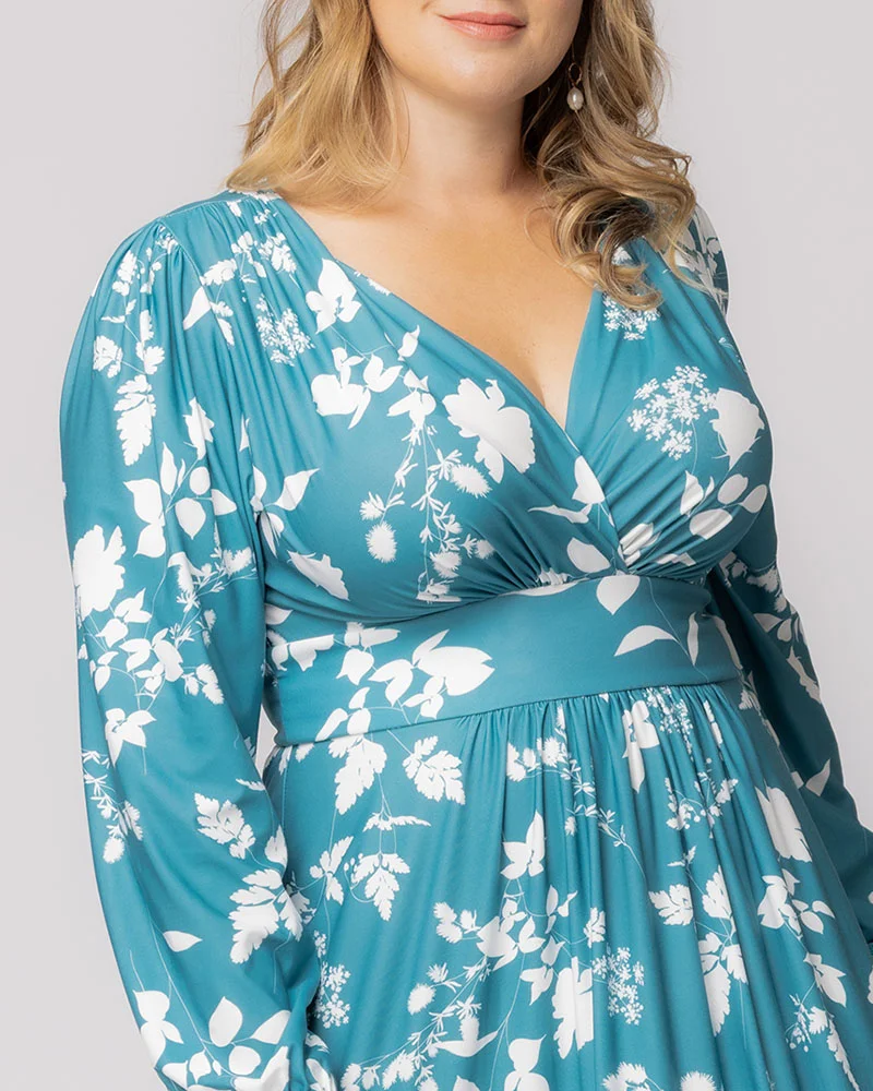 Plus Size Kelsey Long Sleeve Maxi Dress - Image 33