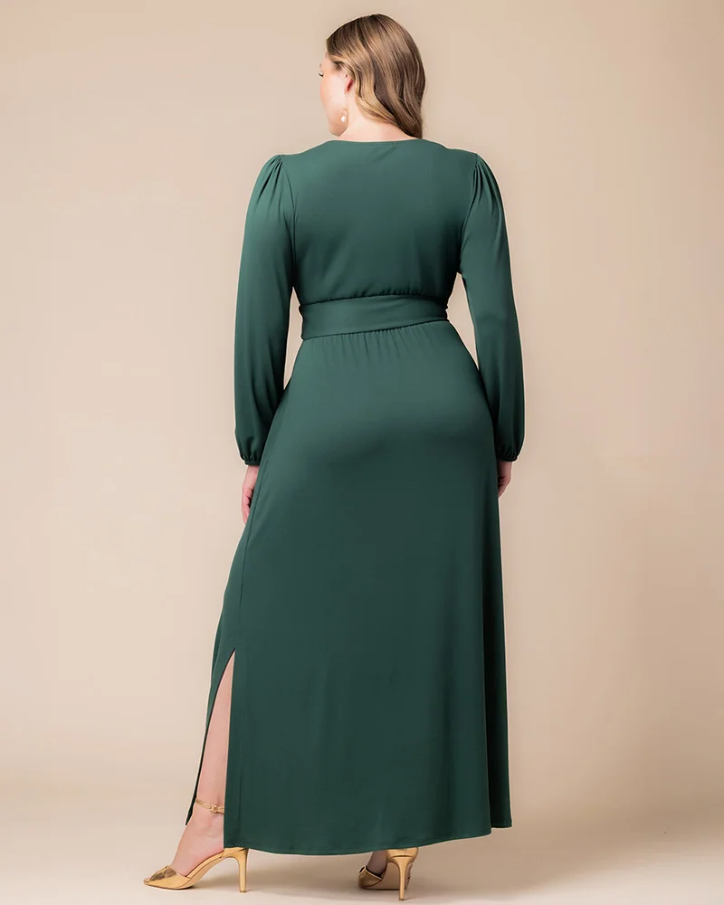 Plus Size Kelsey Long Sleeve Maxi Dress - Image 5