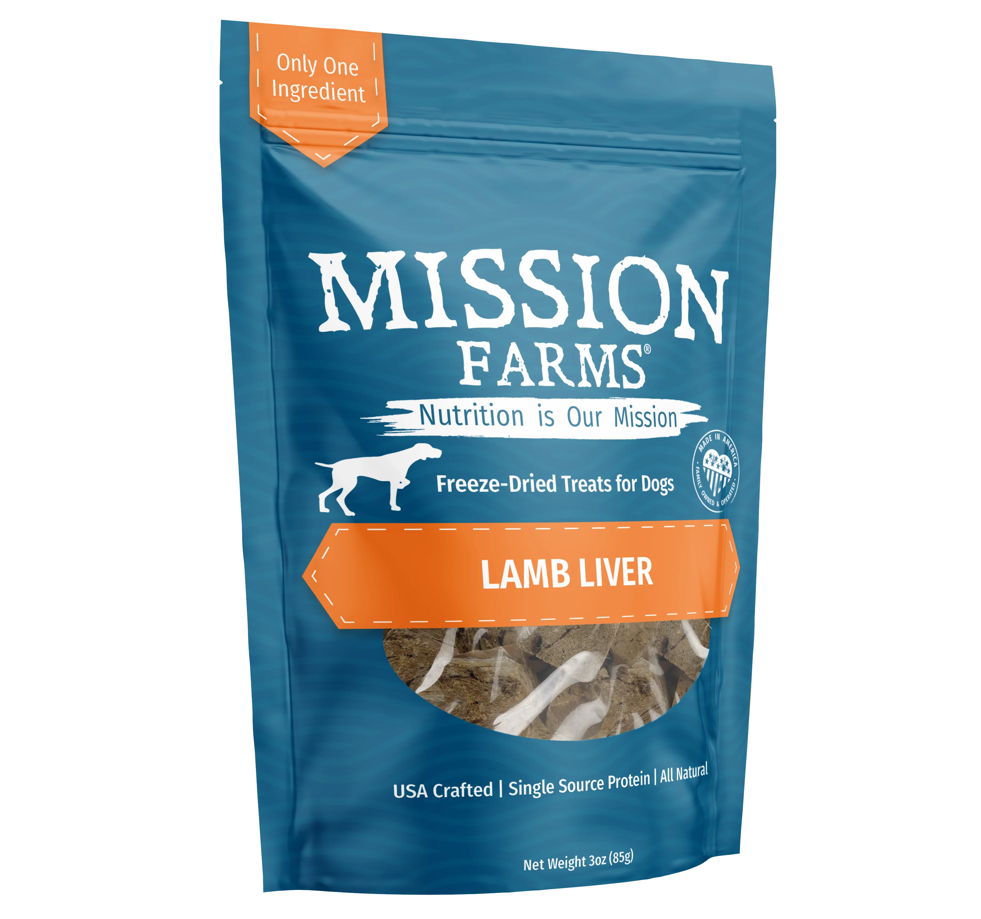 Nutritious Lamb Liver Dog Treats - 3 oz. - Image 3