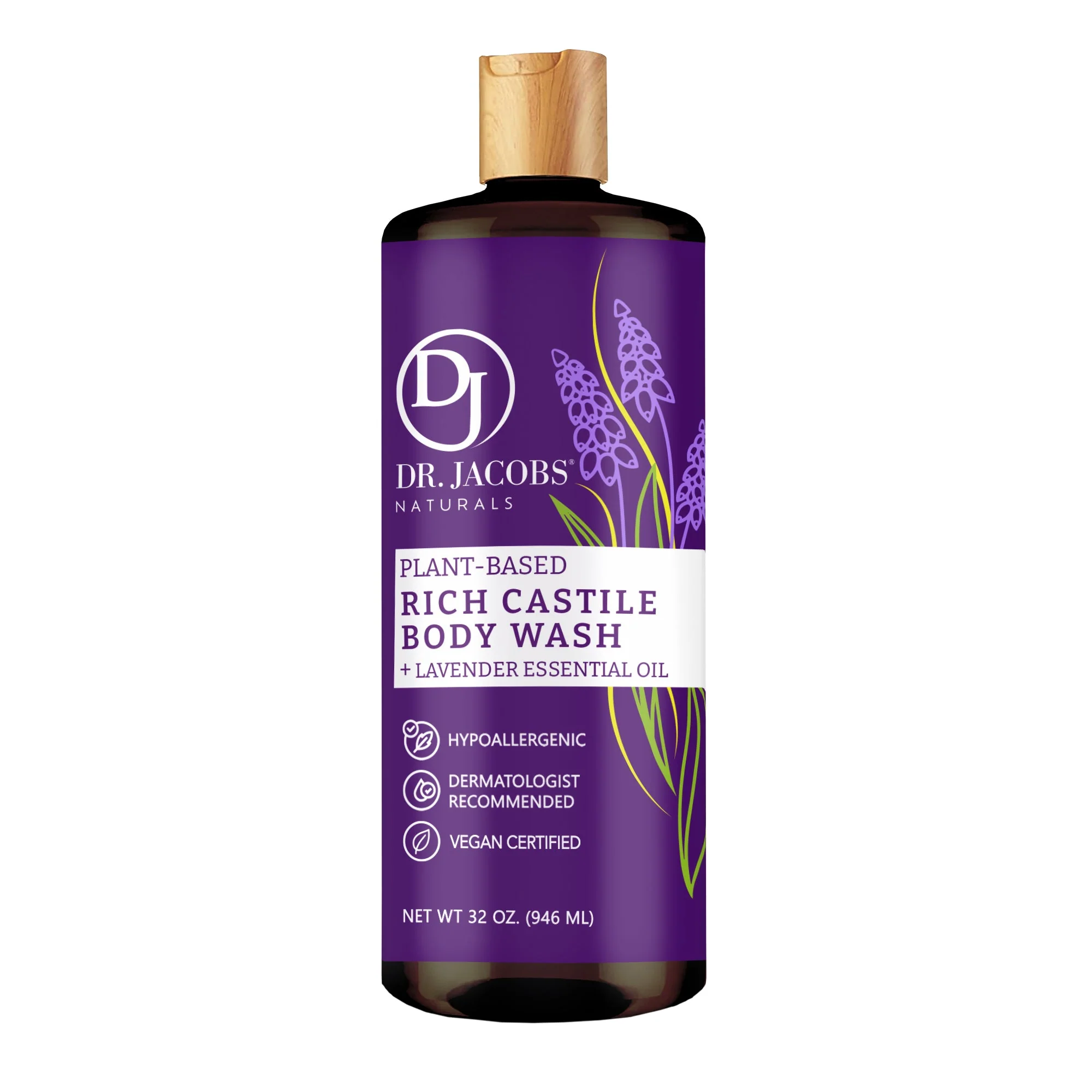 Lavender Castile Body Wash - 32 oz