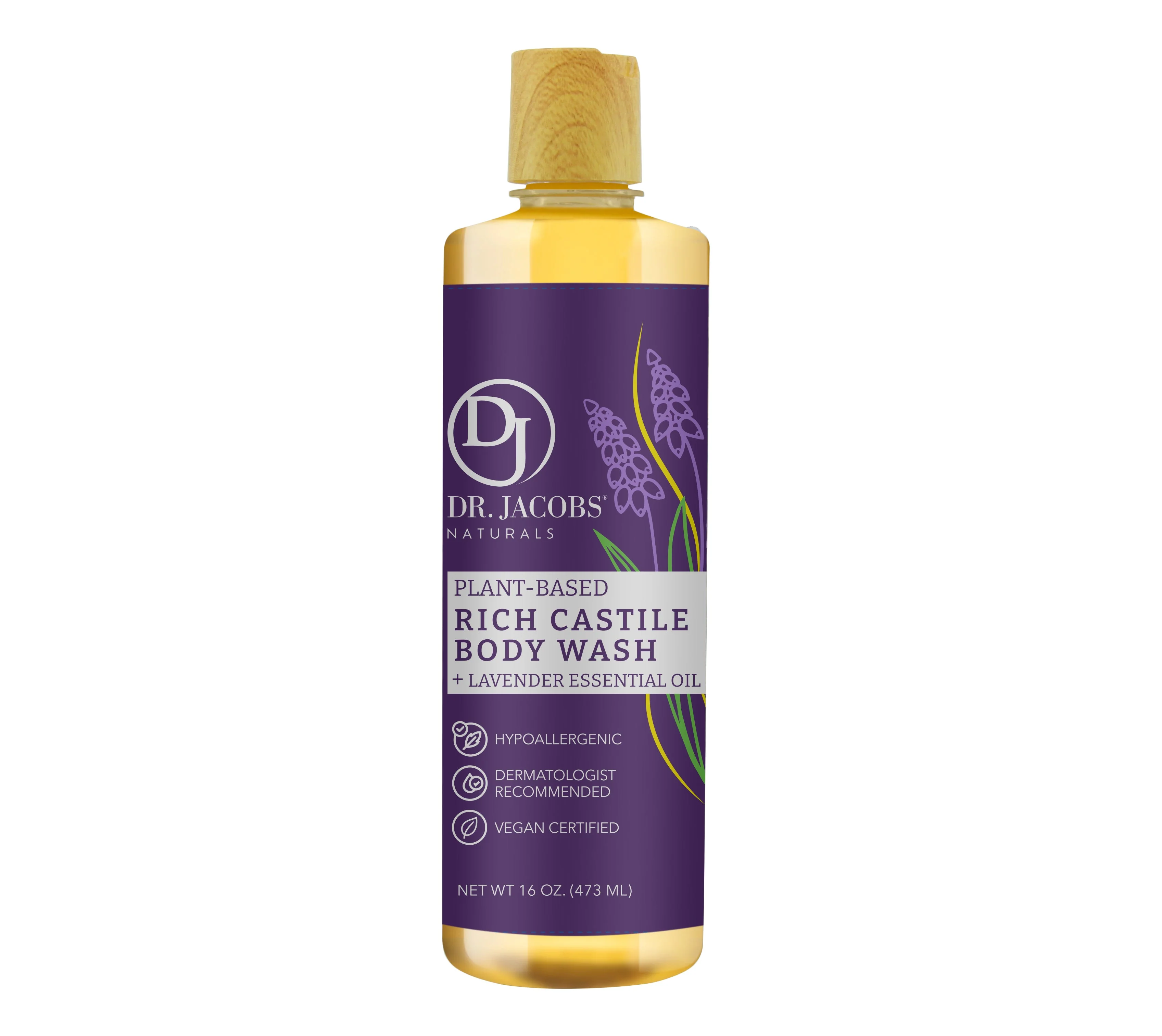 Lavender Castile Body Wash - 32 oz - Image 4