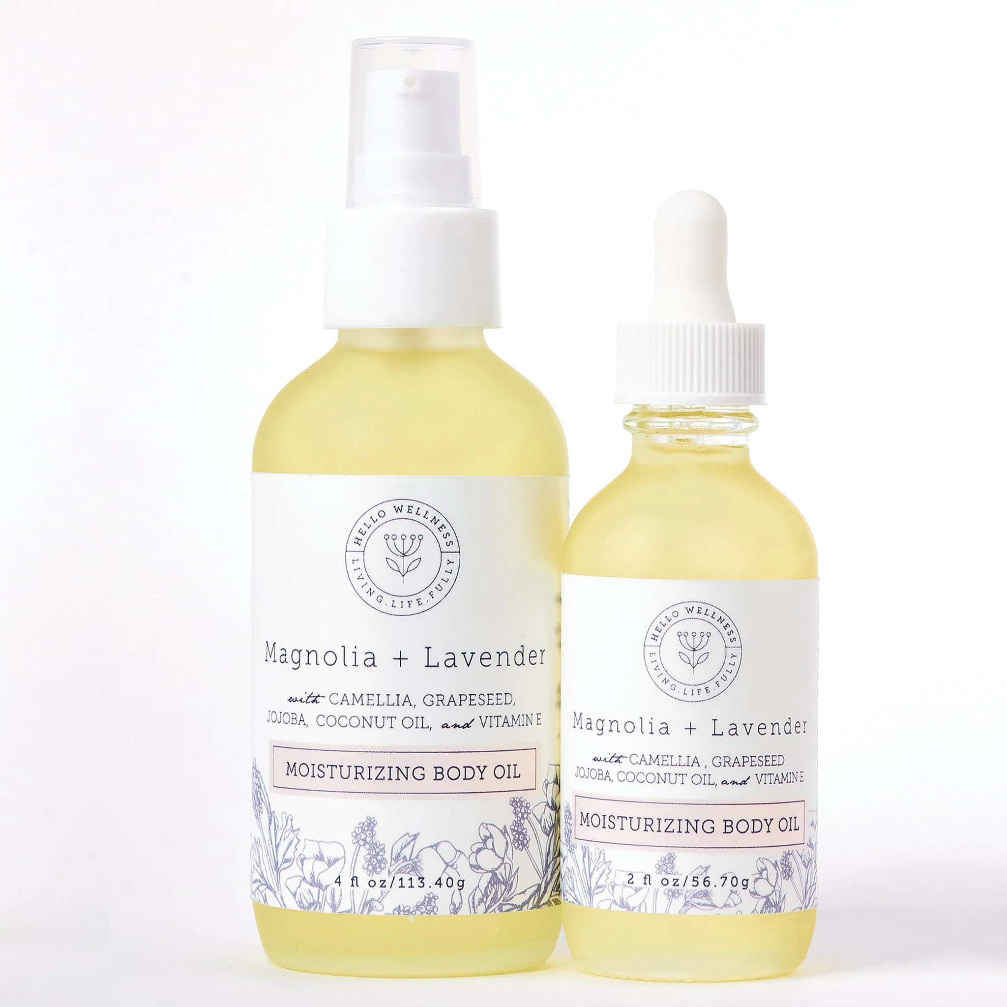 Lavender & Magnolia Luxurious Body Oil - 2 Oz - Image 6