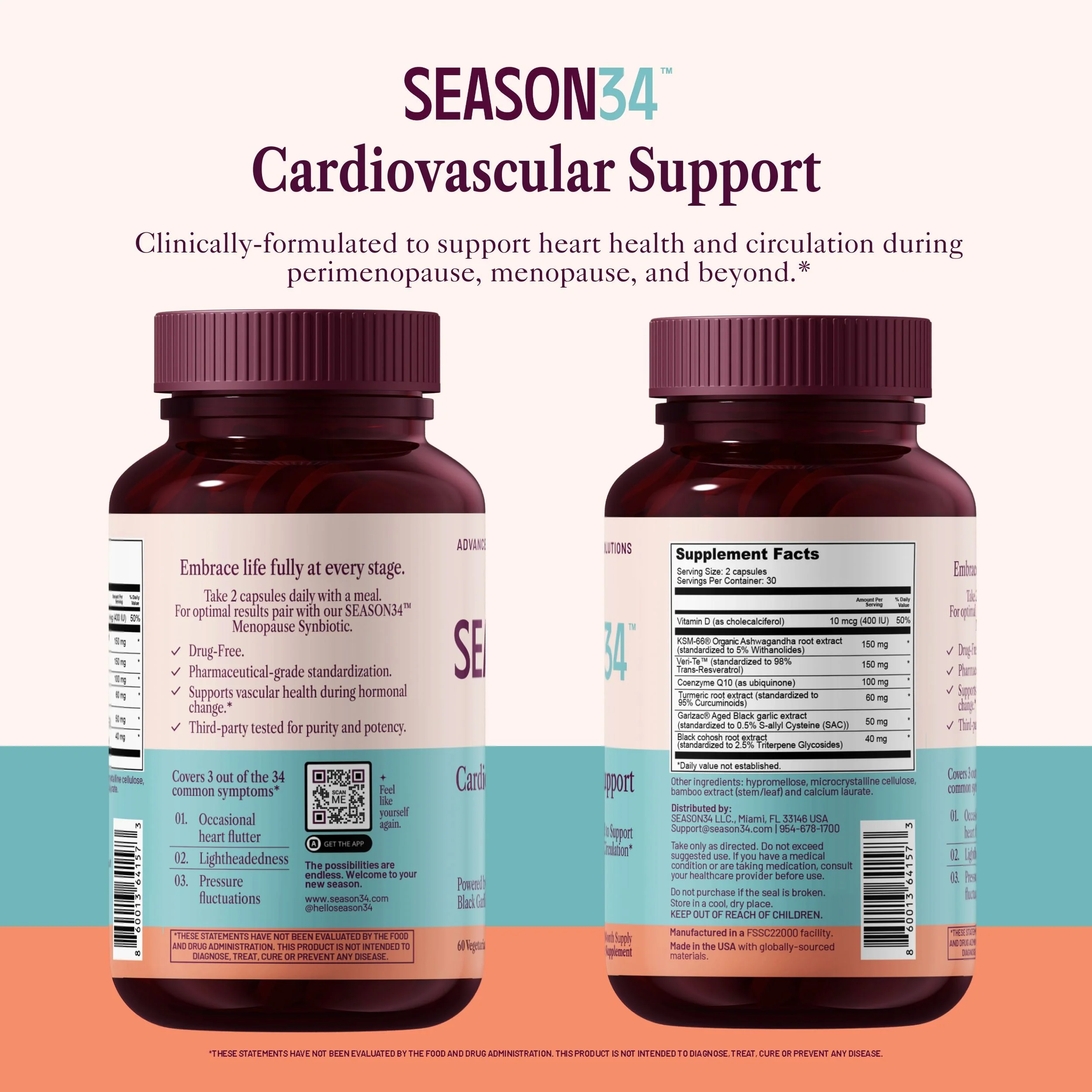 Menopause Cardiovascular Support – Palpitations, Fatigue & Heart Comfort - Image 6