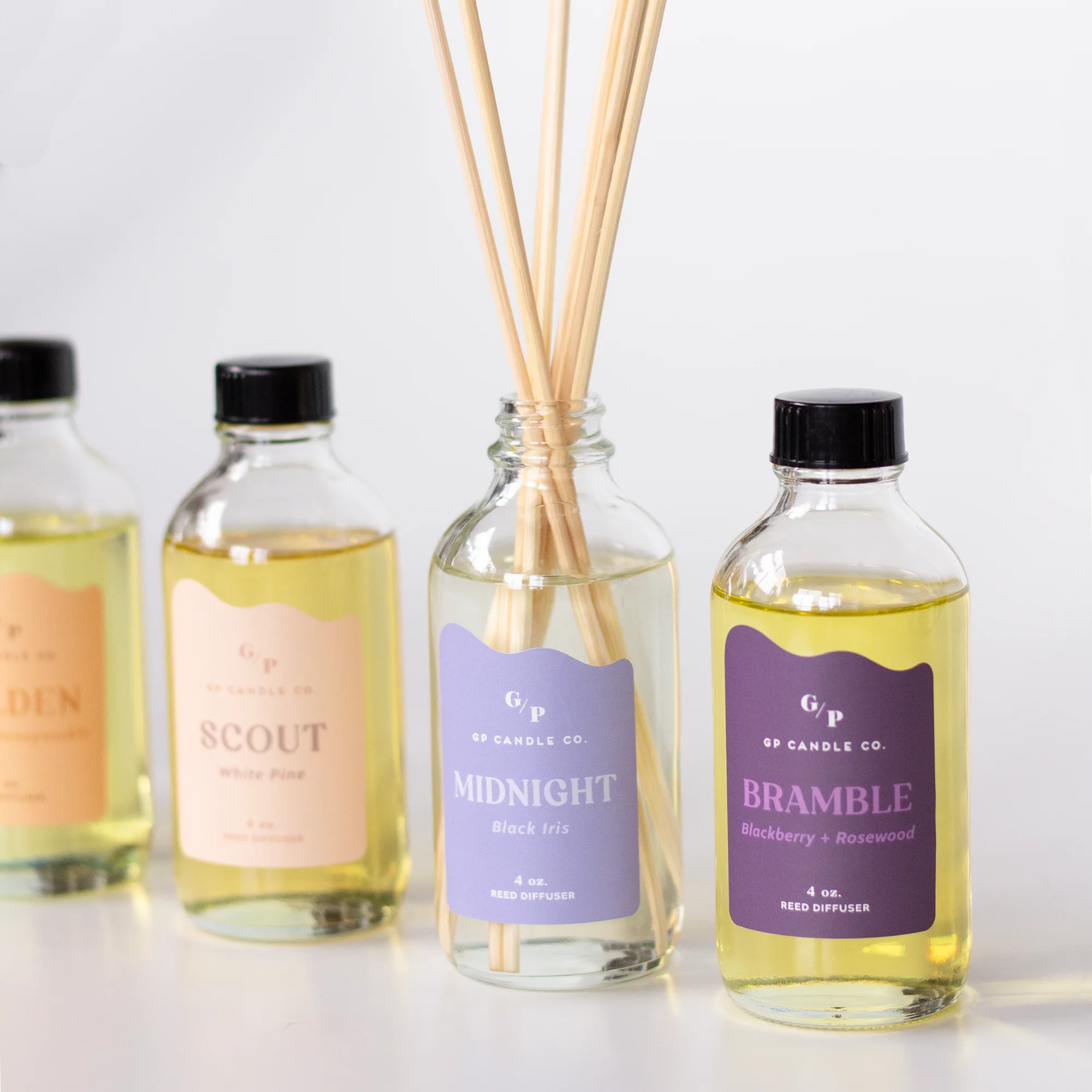 Midnight 4 oz. Hue Reed Diffuser - Black Iris - Image 6