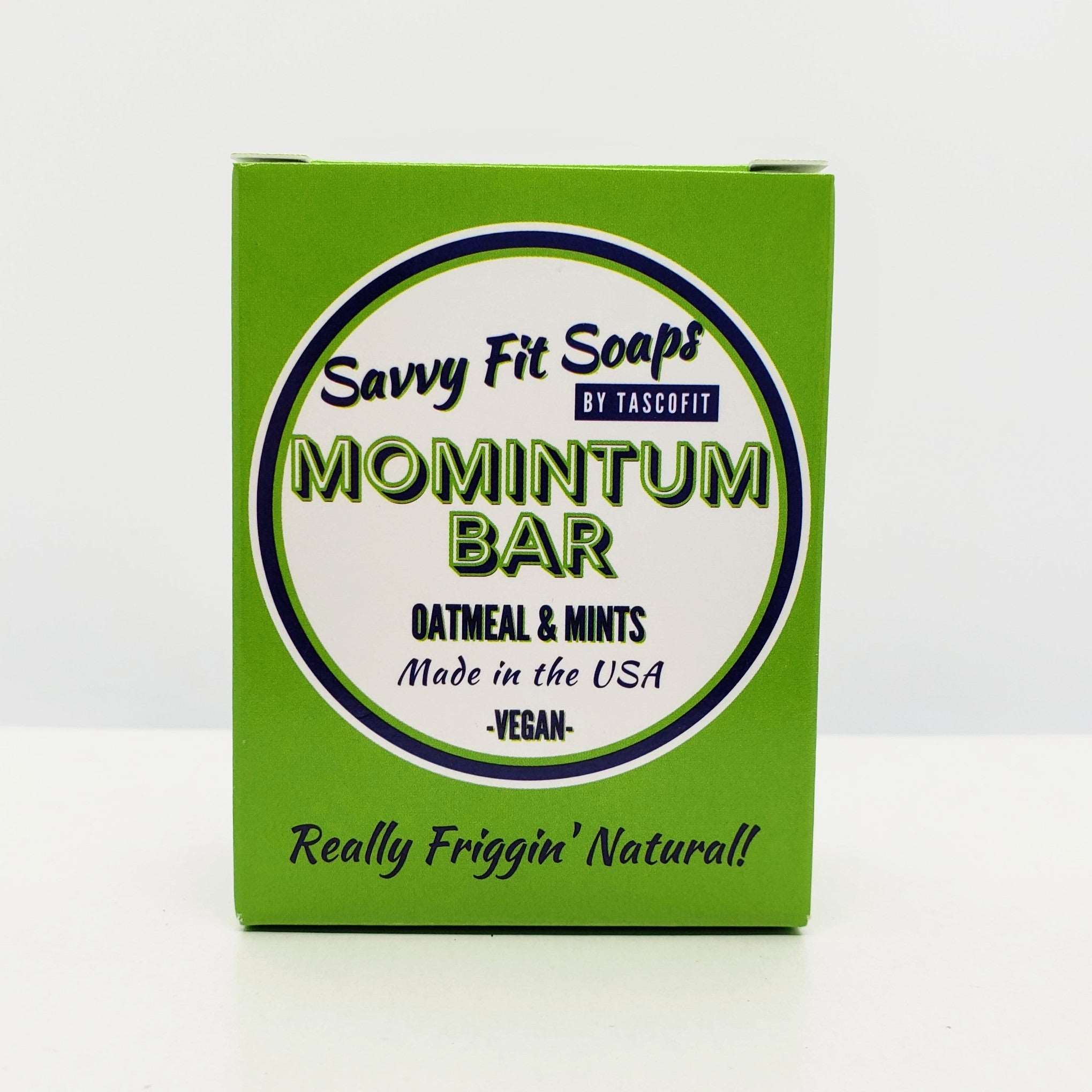 Momintum Natural Bar Soap Trio - Oatmeal & Mint - Image 4