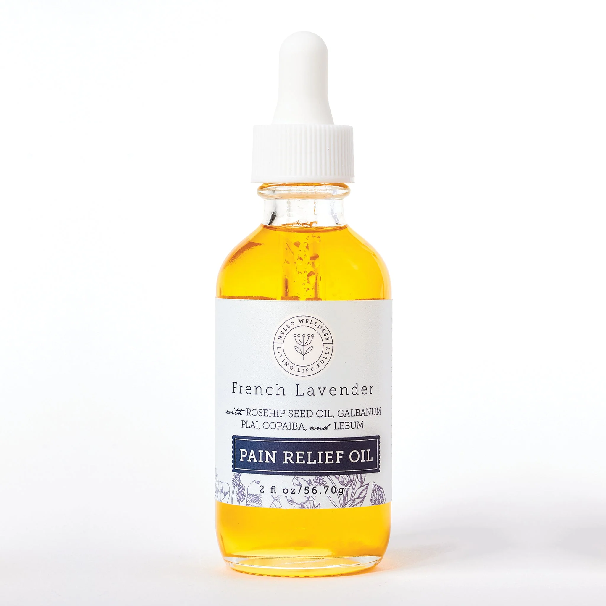 Natural Pain Relief Oil - 2 Oz Glass Bottle - Image 8