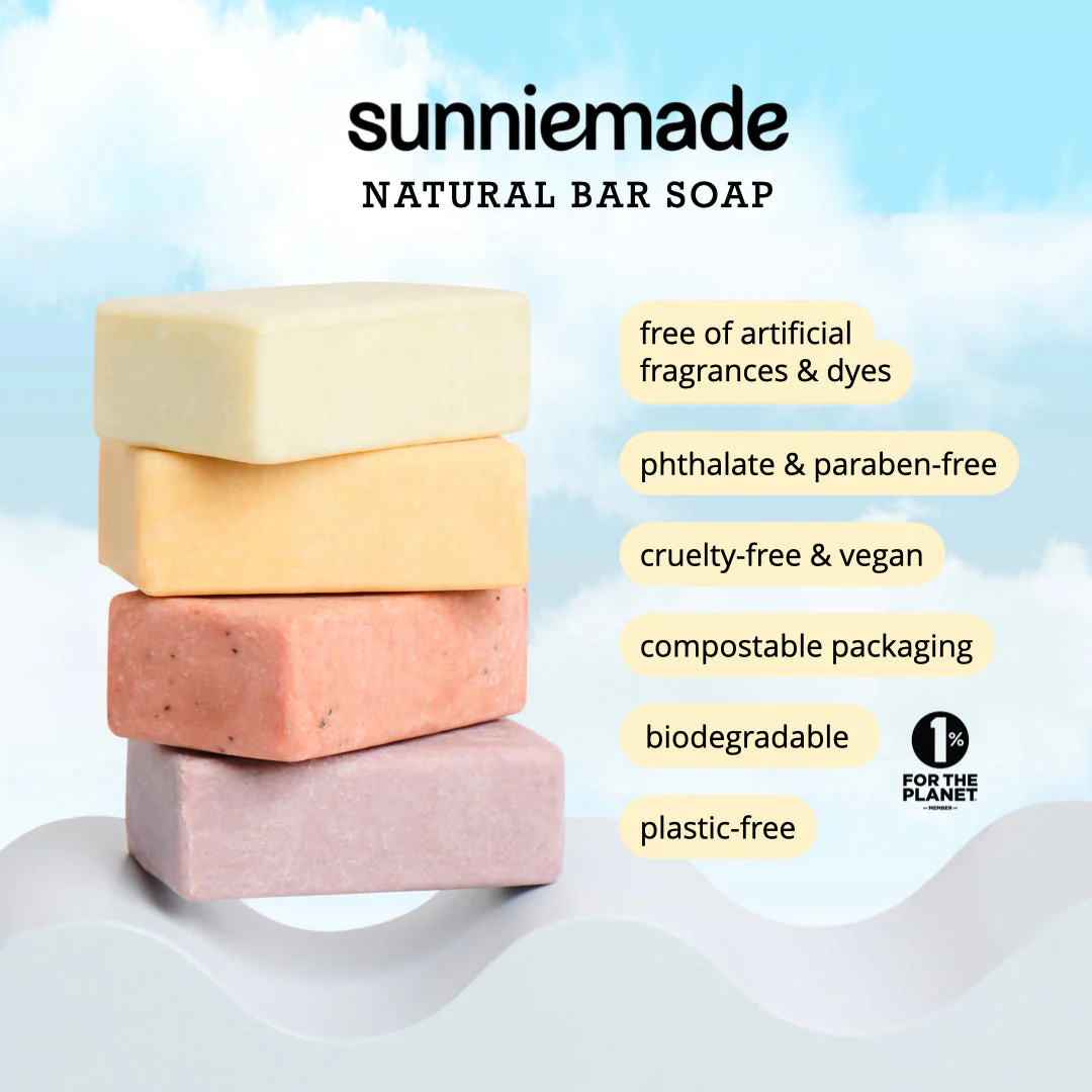 Peppermint Exfoliating Body Bar Soap - 3.7 Oz - Image 10