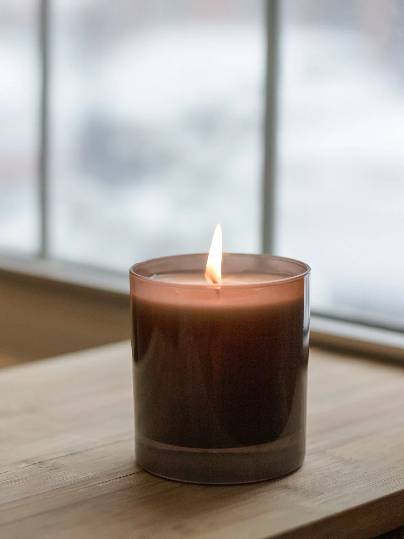 Soy Wax Sanctuary Candle - Leather + Incense 9 oz. - Image 3