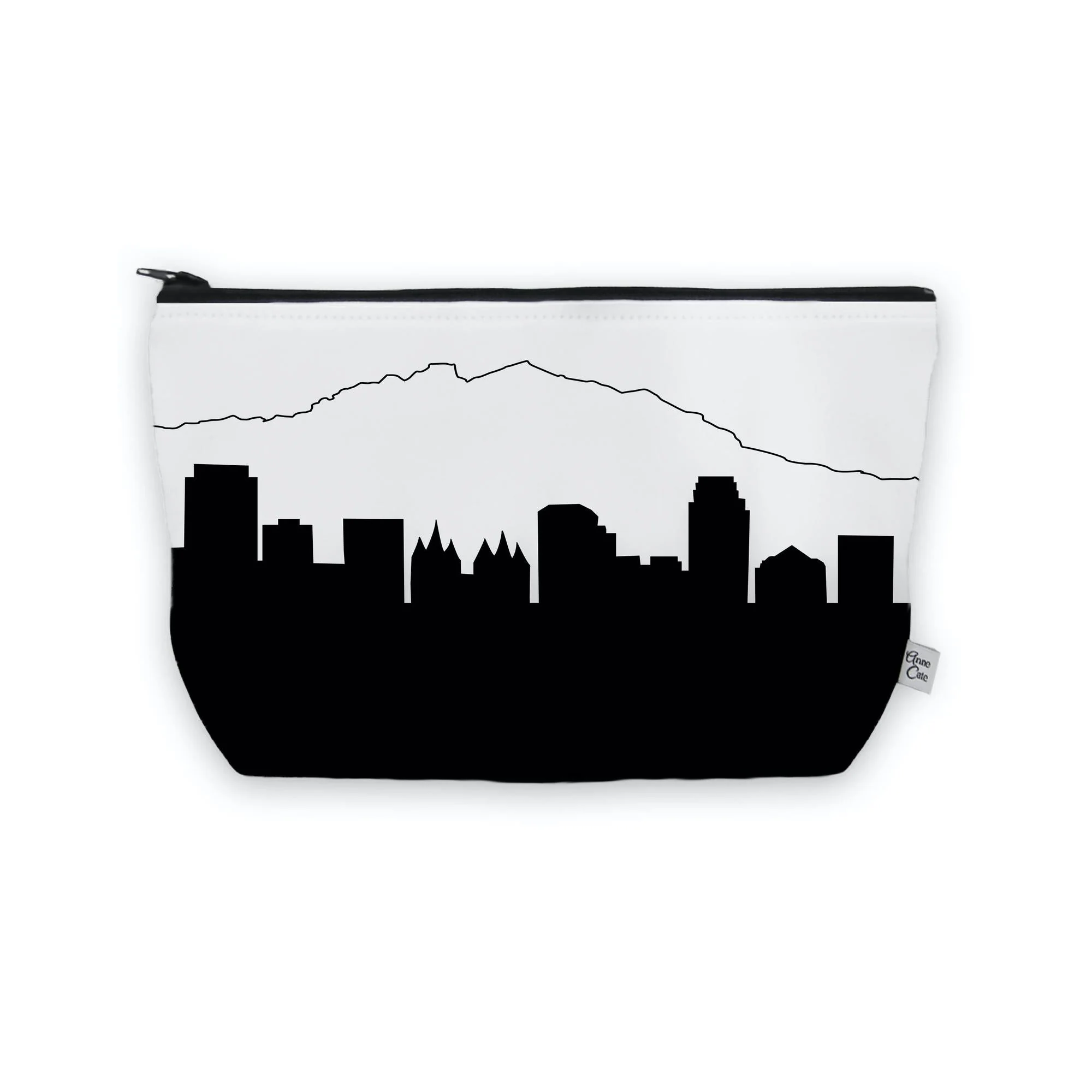 Skyline Minimalist Cosmetic Makeup Bag - Choose Your City - Image 104