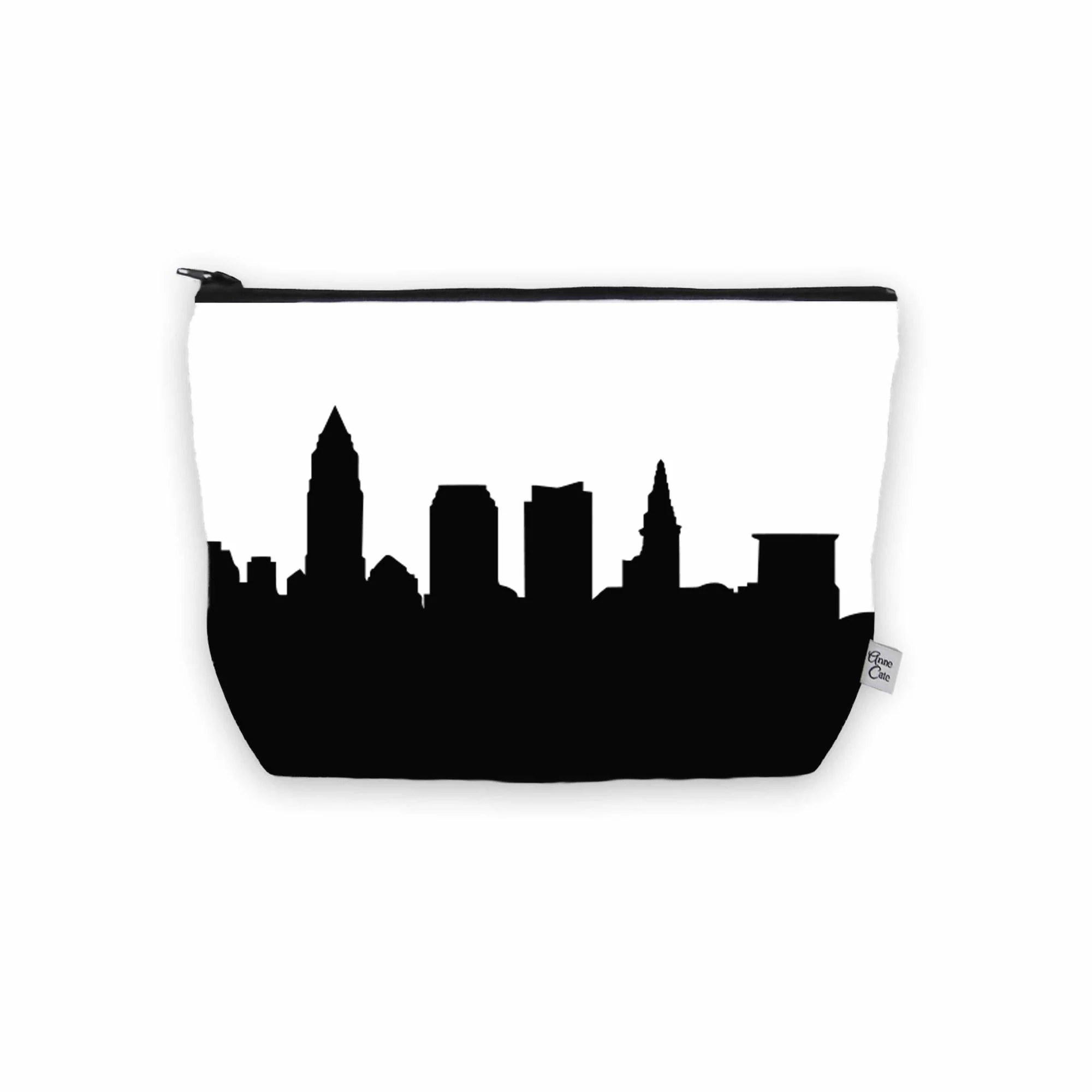Skyline Minimalist Cosmetic Makeup Bag - Choose Your City - Image 107