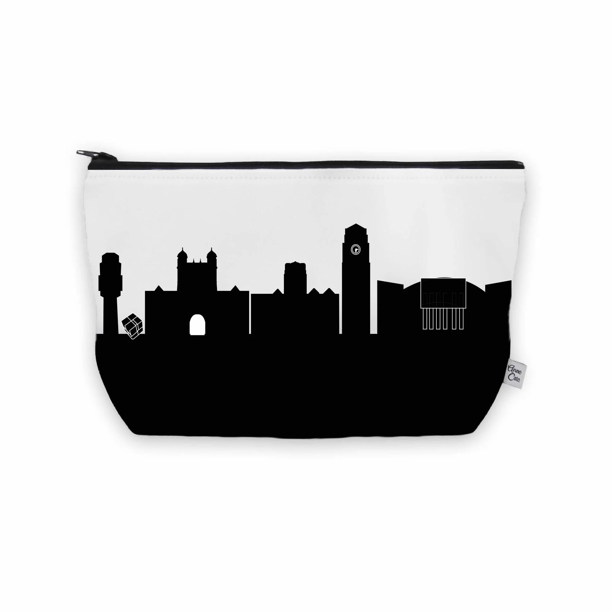Skyline Minimalist Cosmetic Makeup Bag - Choose Your City - Image 13