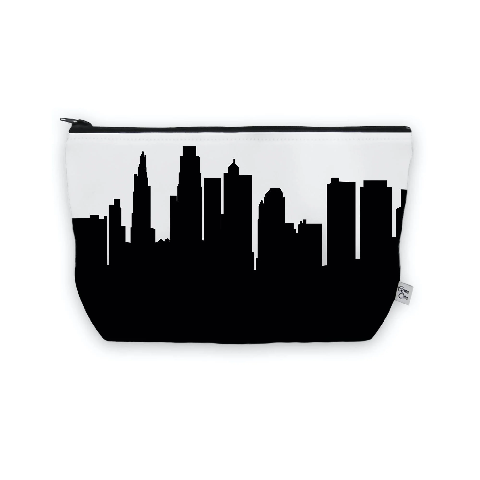 Skyline Minimalist Cosmetic Makeup Bag - Choose Your City - Image 47