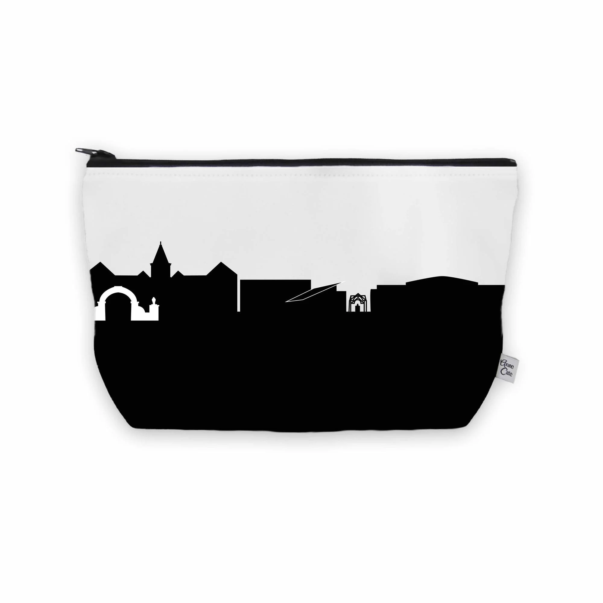 Skyline Minimalist Cosmetic Makeup Bag - Choose Your City - Image 53