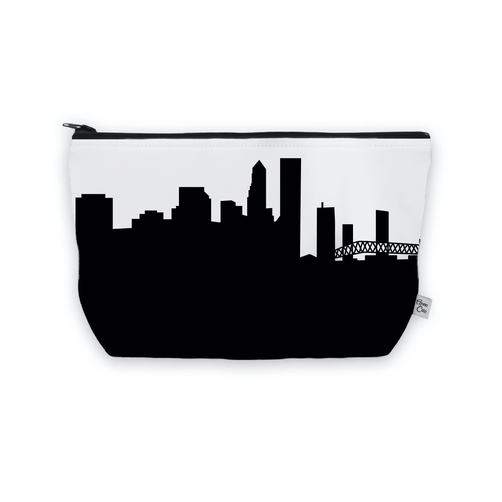 Skyline Minimalist Cosmetic Makeup Bag - Choose Your City - Image 56