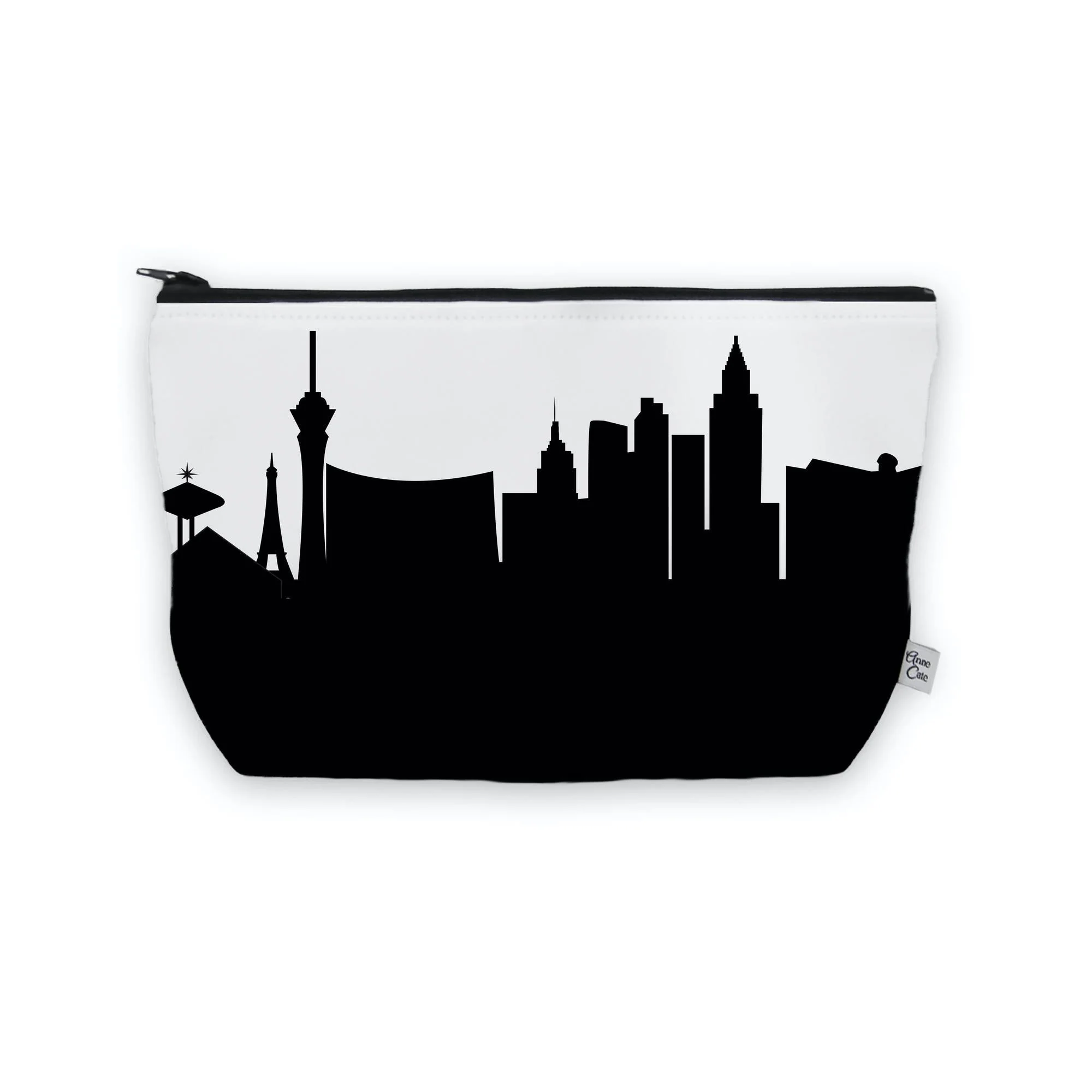 Skyline Minimalist Cosmetic Makeup Bag - Choose Your City - Image 57