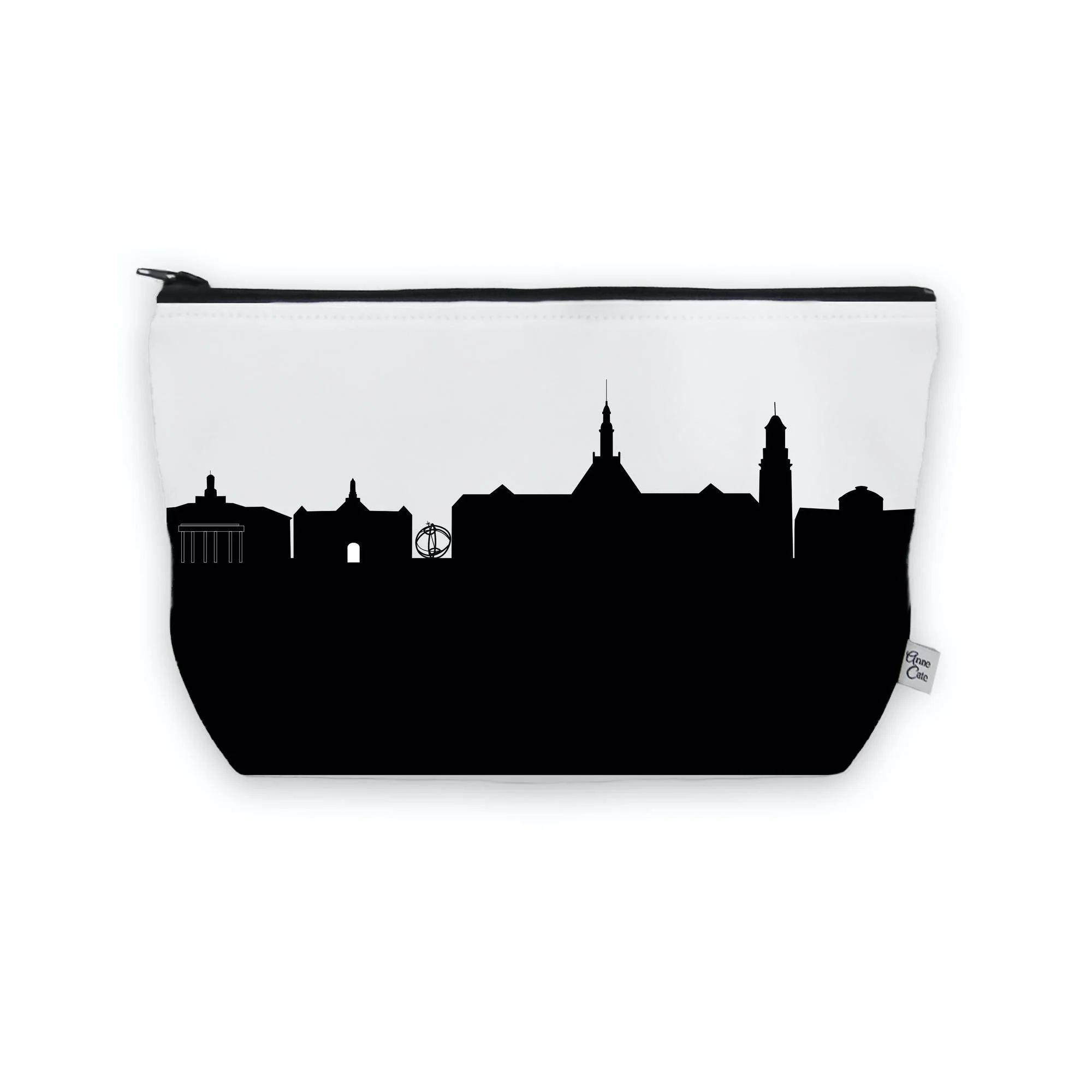 Skyline Minimalist Cosmetic Makeup Bag - Choose Your City - Image 66